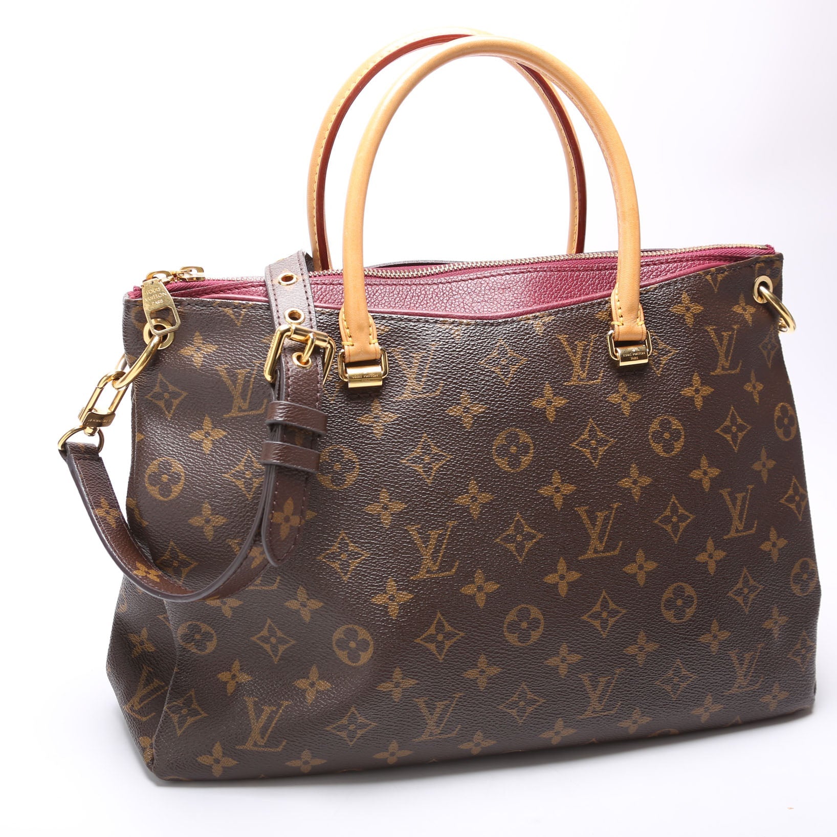 Pallas Tote Monogram Canvas Side