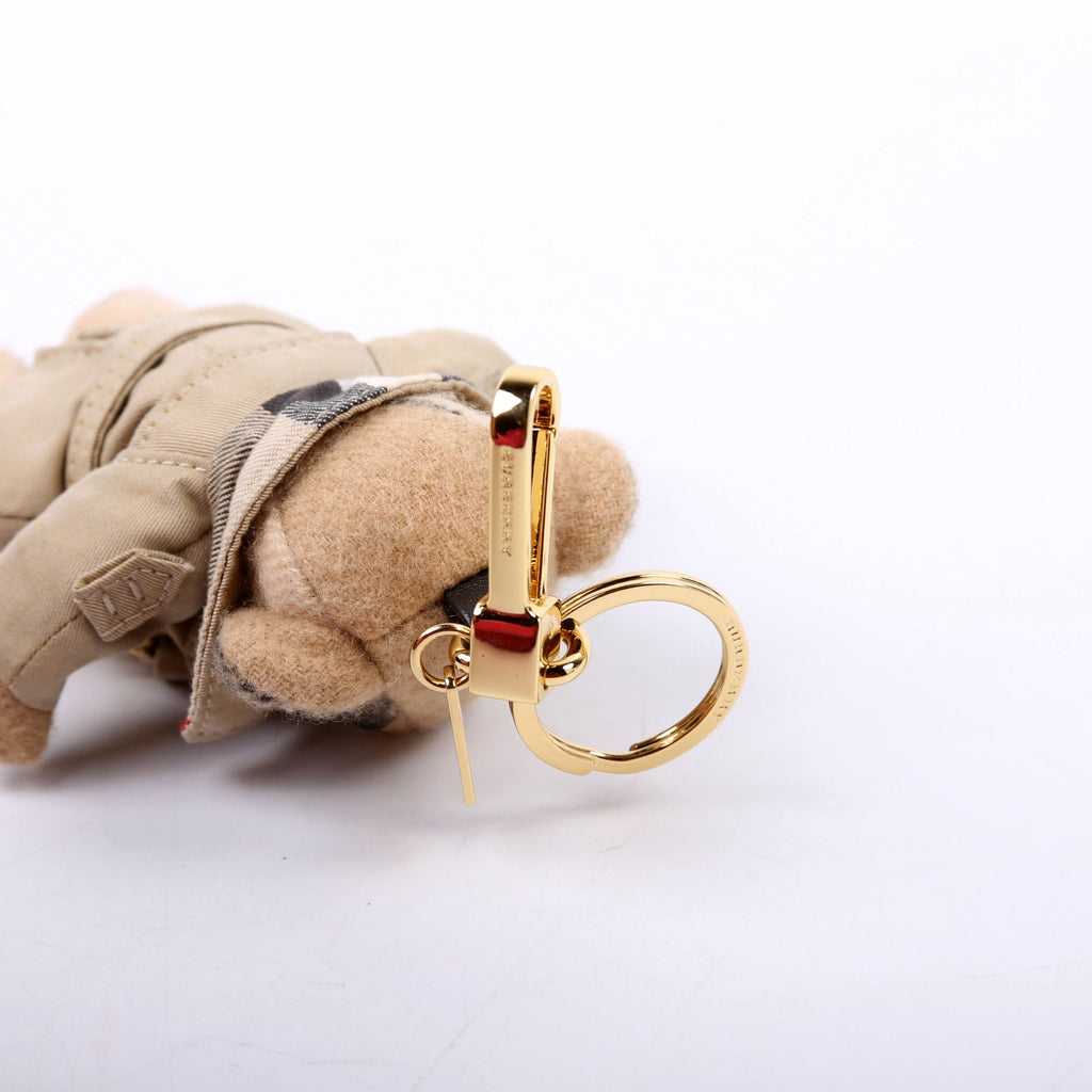 Thomas Bear with Trench Coat Cashmere Key Chain