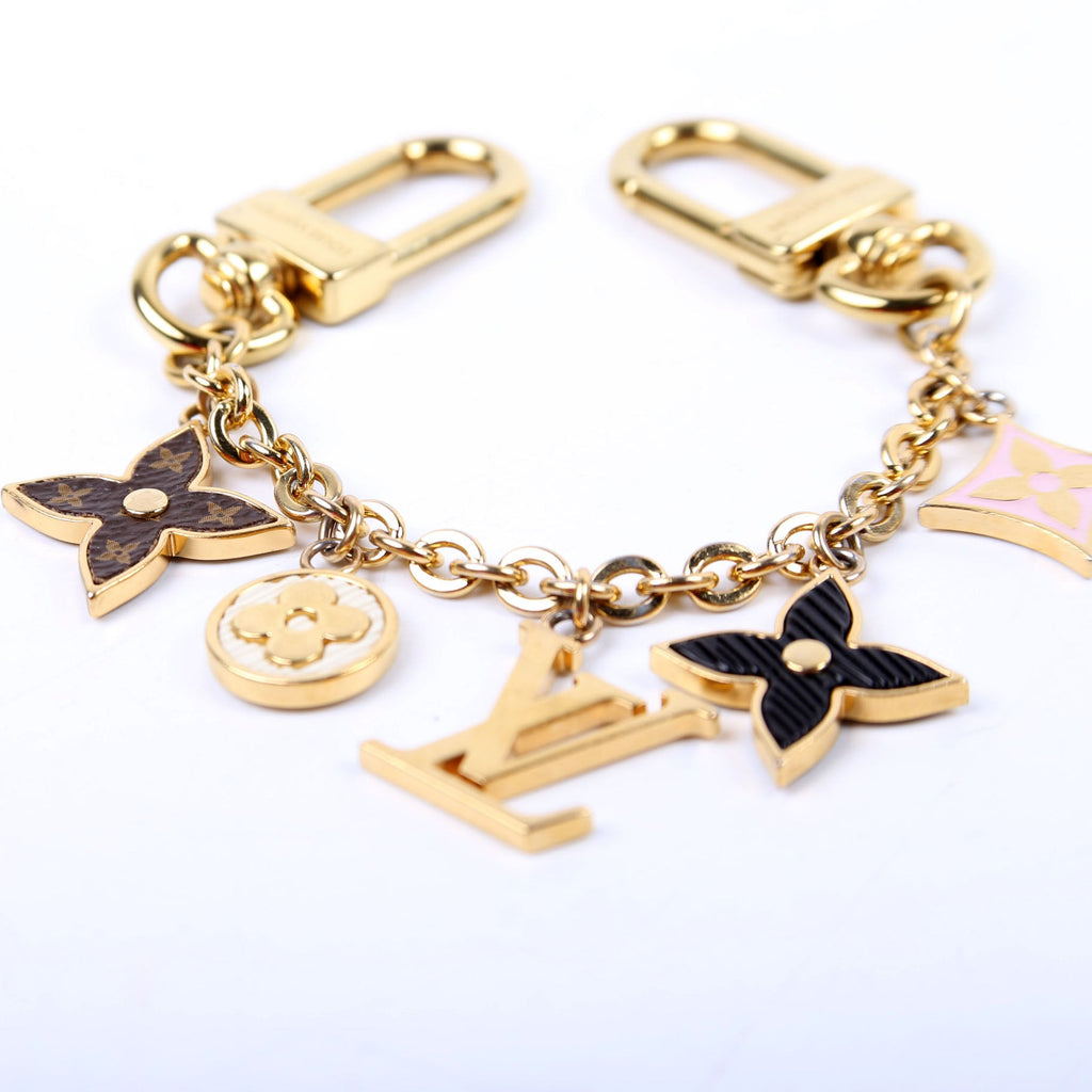 Spring Street Chain Bag Charm Gold/Multicolor