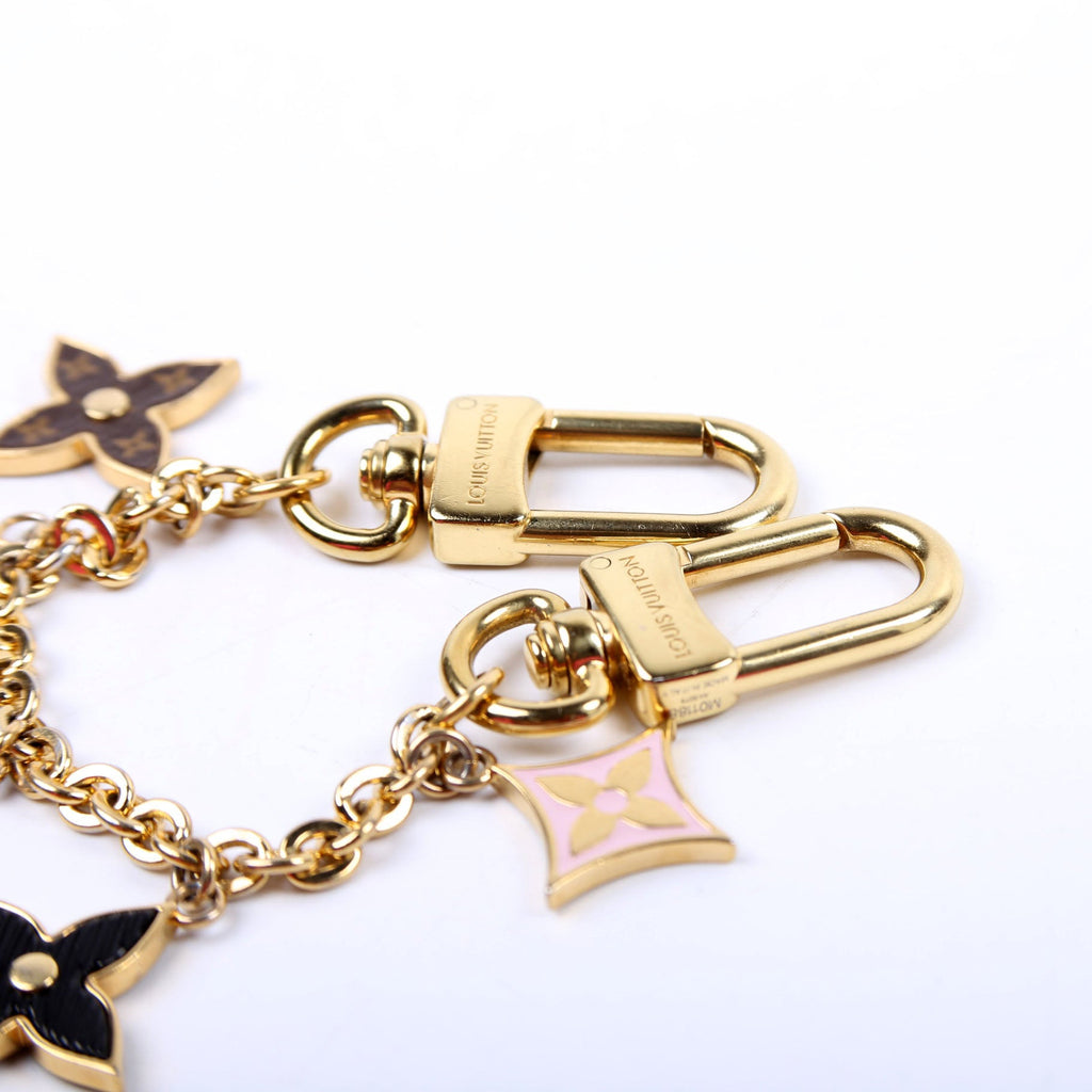Spring Street Chain Bag Charm Gold/Multicolor