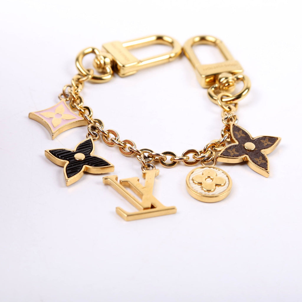 Spring Street Chain Bag Charm Gold/Multicolor