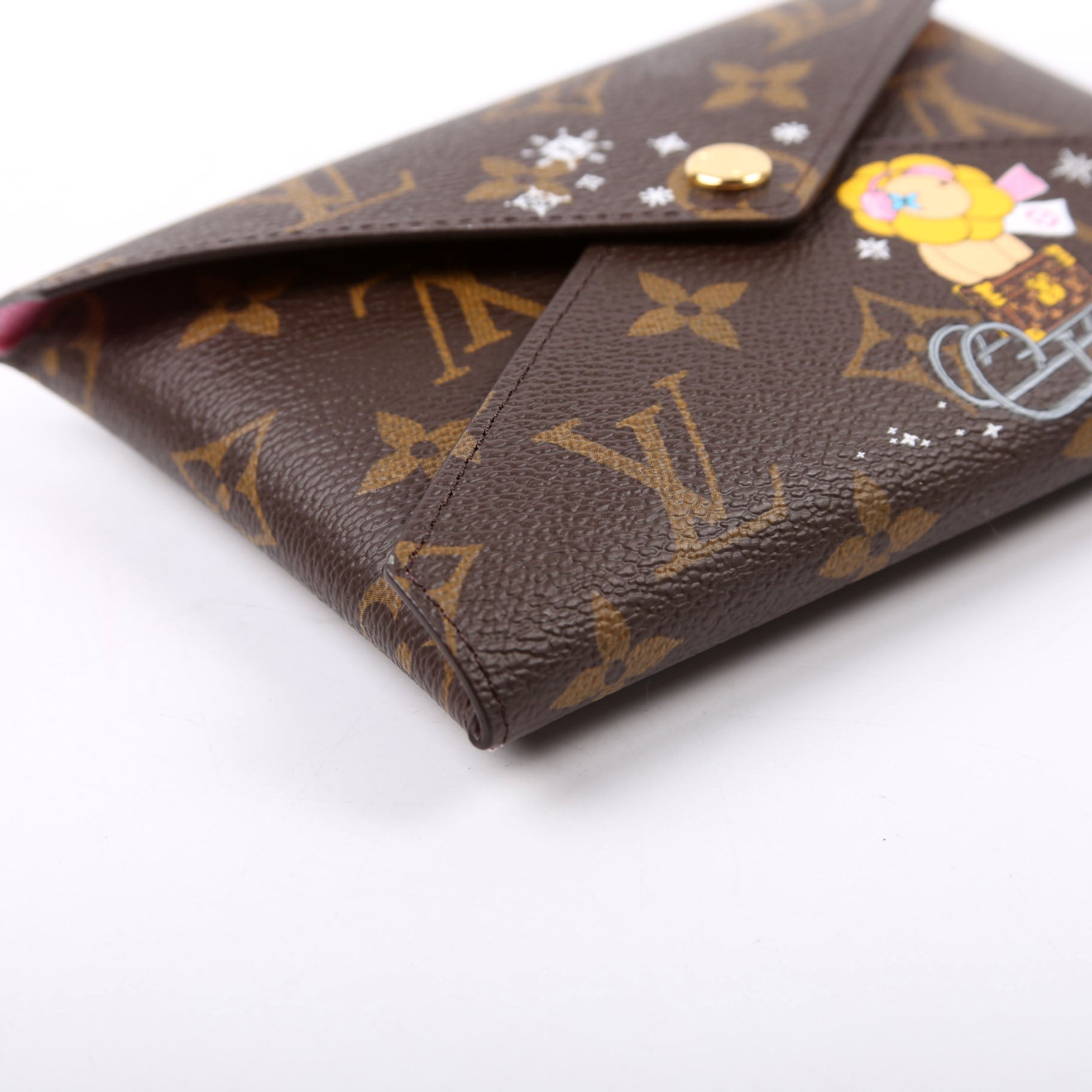 Kirigami Pouch Small 2023 Xmas Animation Monogram