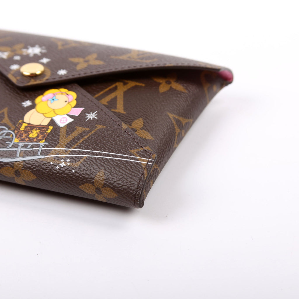Kirigami Pouch Small 2023 Xmas Animation Monogram
