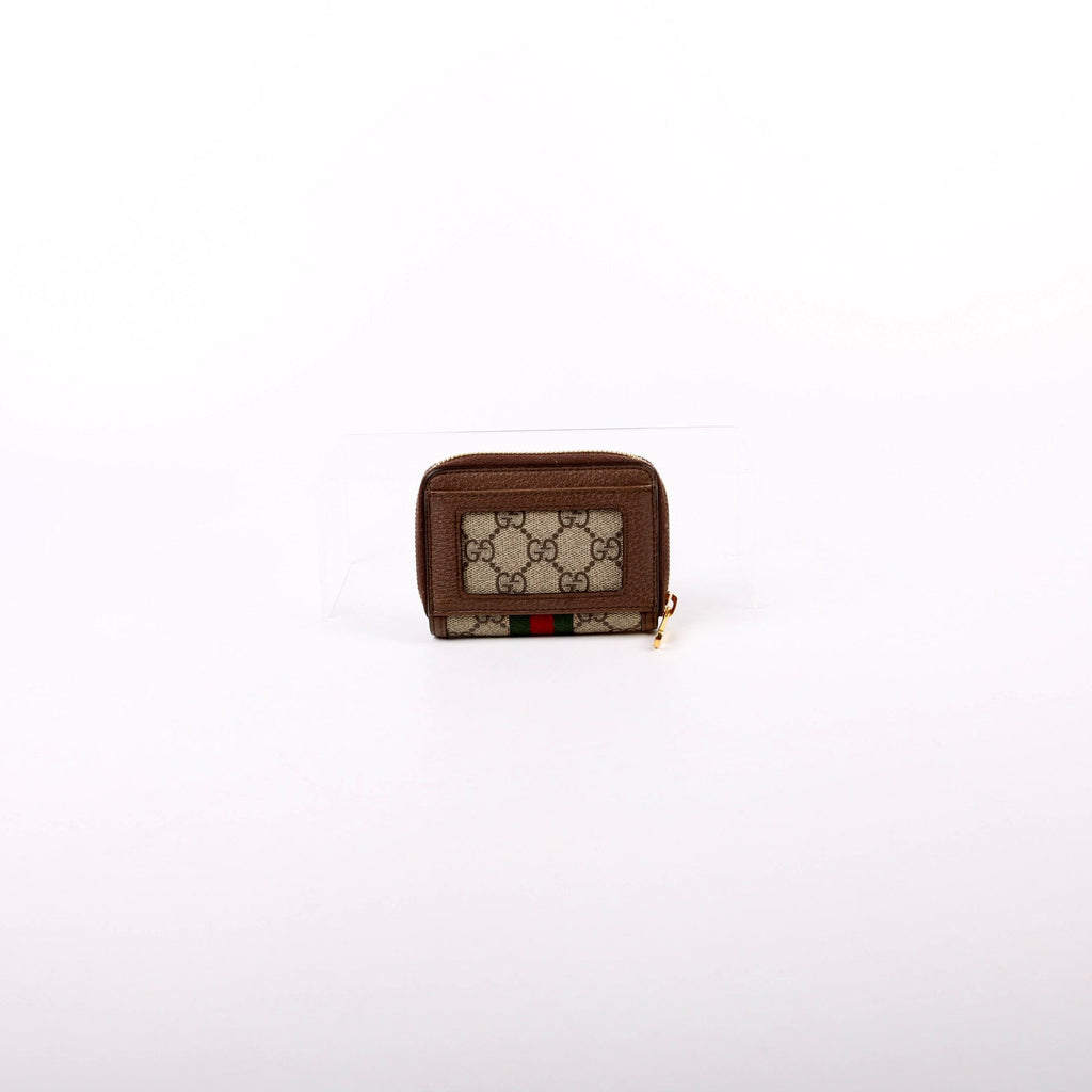 658552 GG Ophidia Zip Card Case Wallet