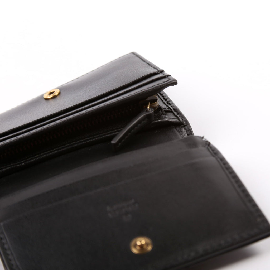 466492 GG Marmont Card Case Black