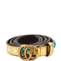 Gucci 466479 Marmont Jeweled Belt Size 85/34 Gold
