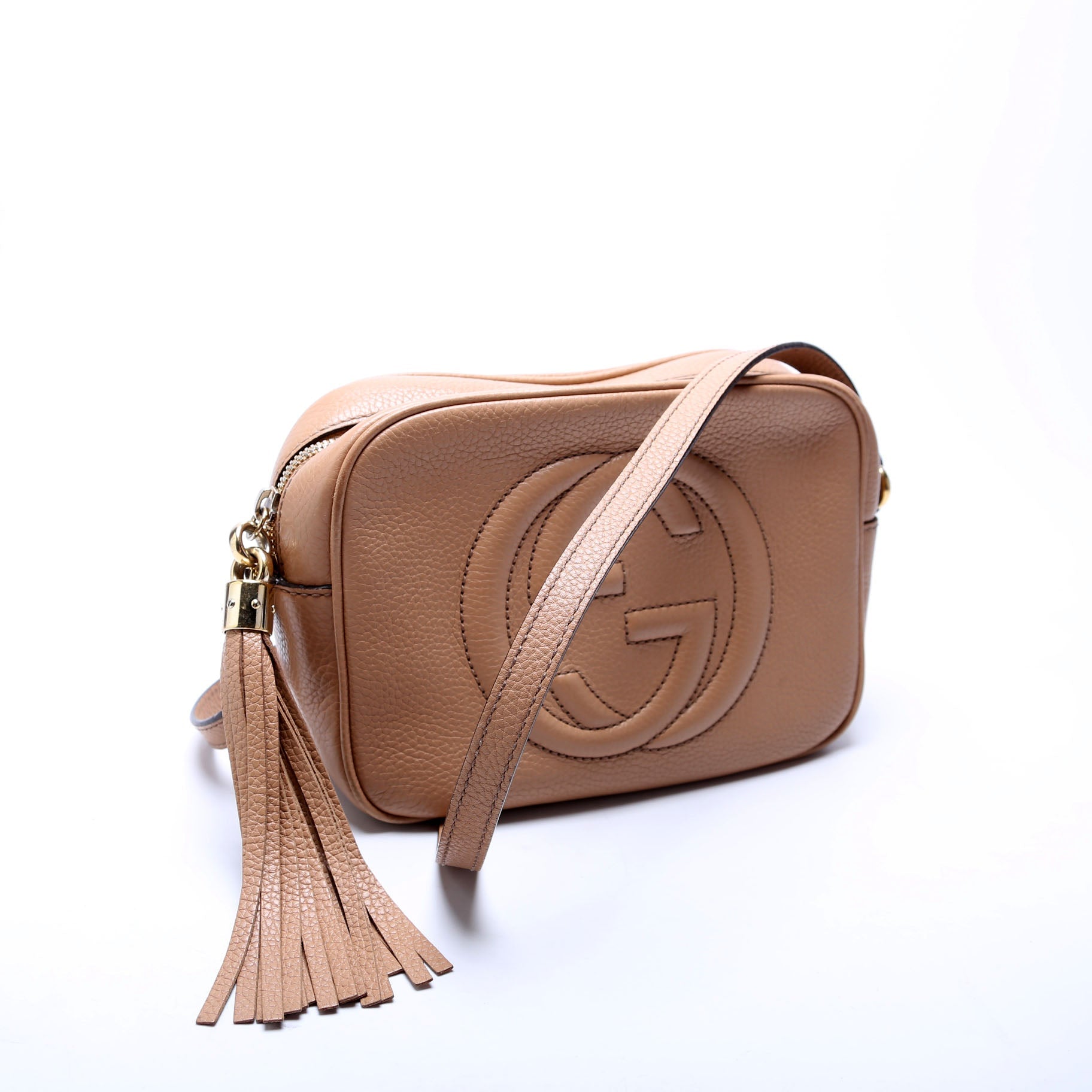 308364 Soho Disco Crossbody Tan
