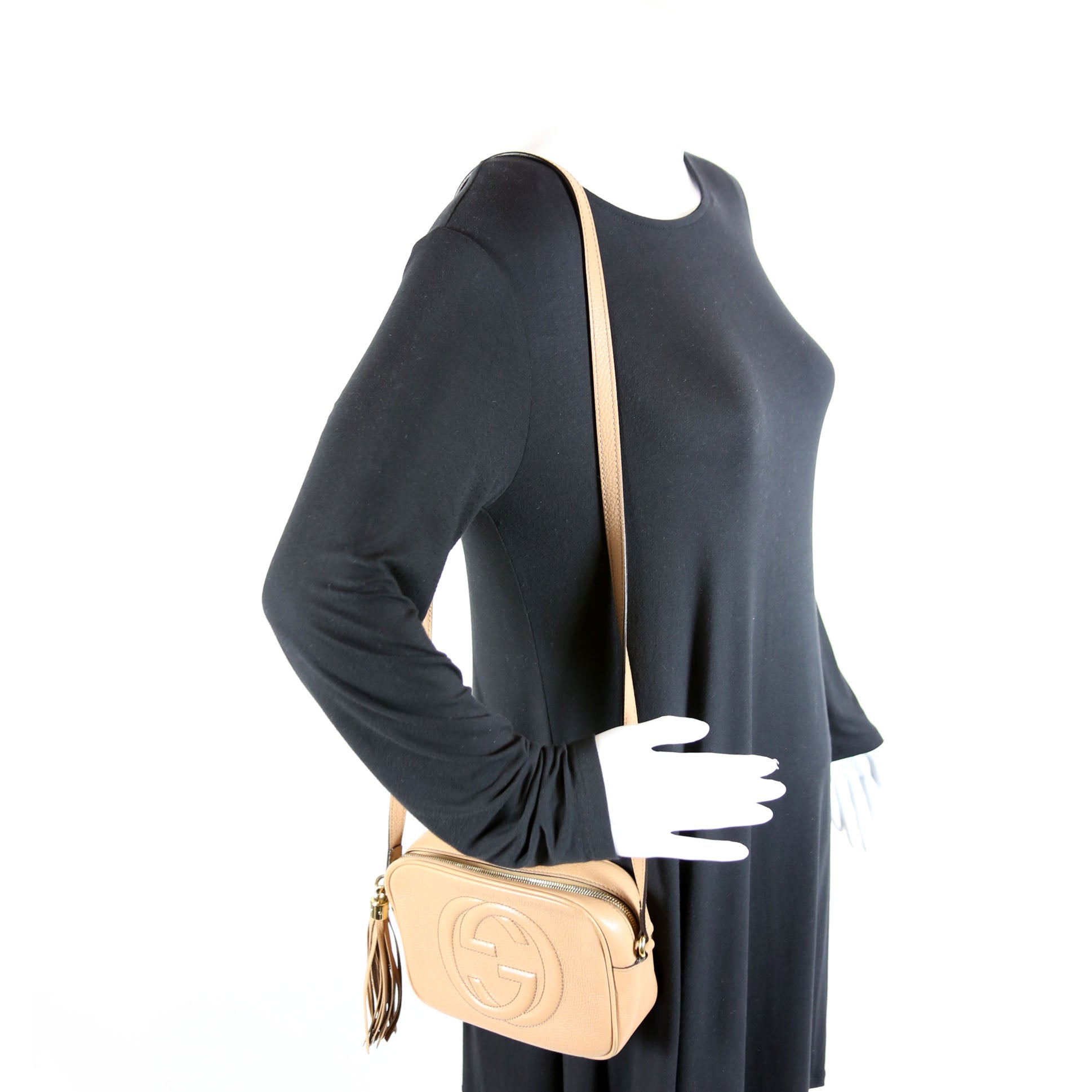 308364 Soho Disco Crossbody Tan