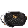 Gucci 448065 Marmont Mini Camera Bag Black
