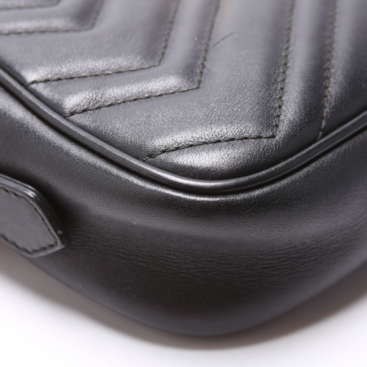 Gucci 448065 Marmont Mini Camera Bag Black