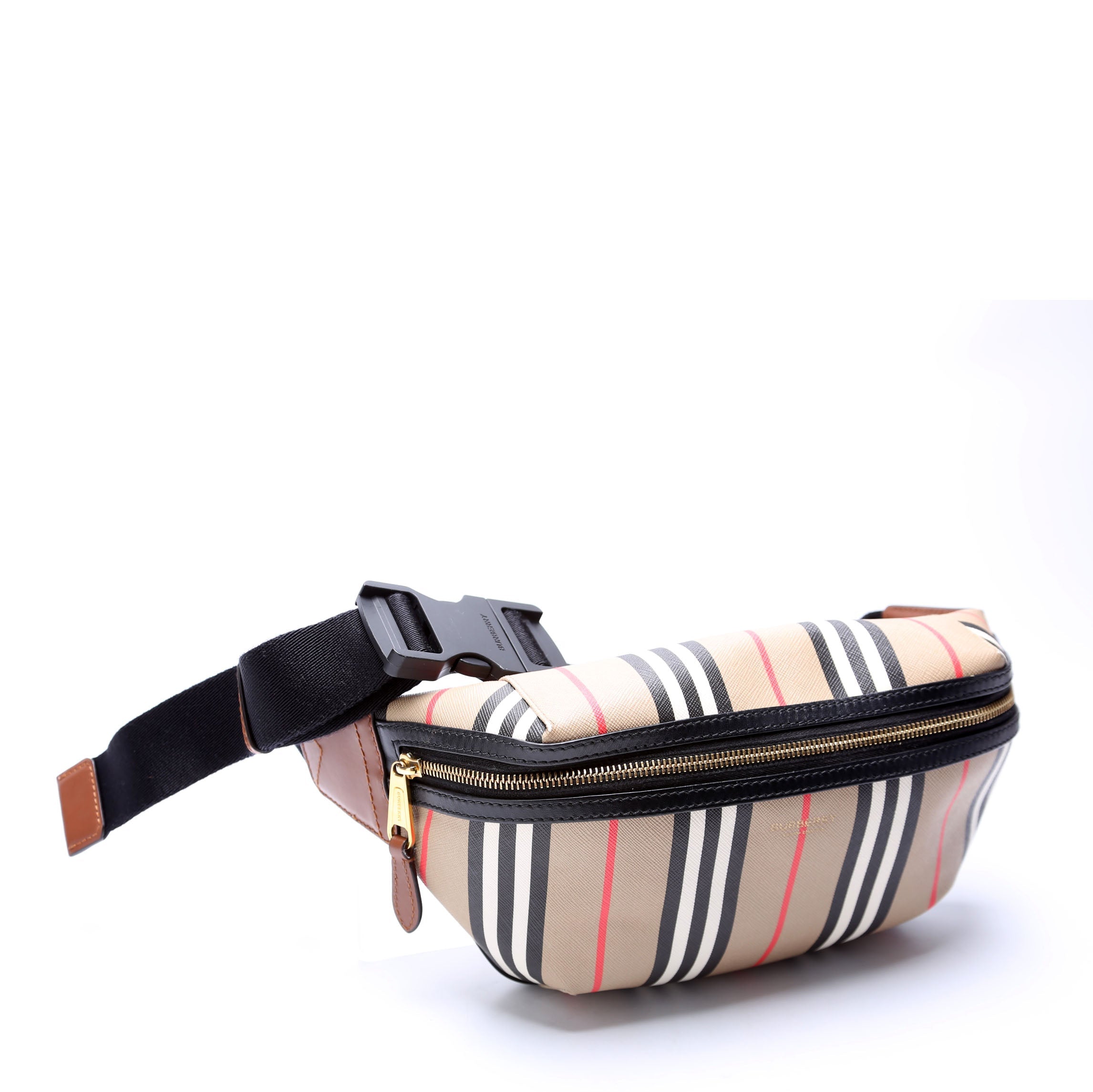 8026838 Icon E-Canvas Striped Belt Bag