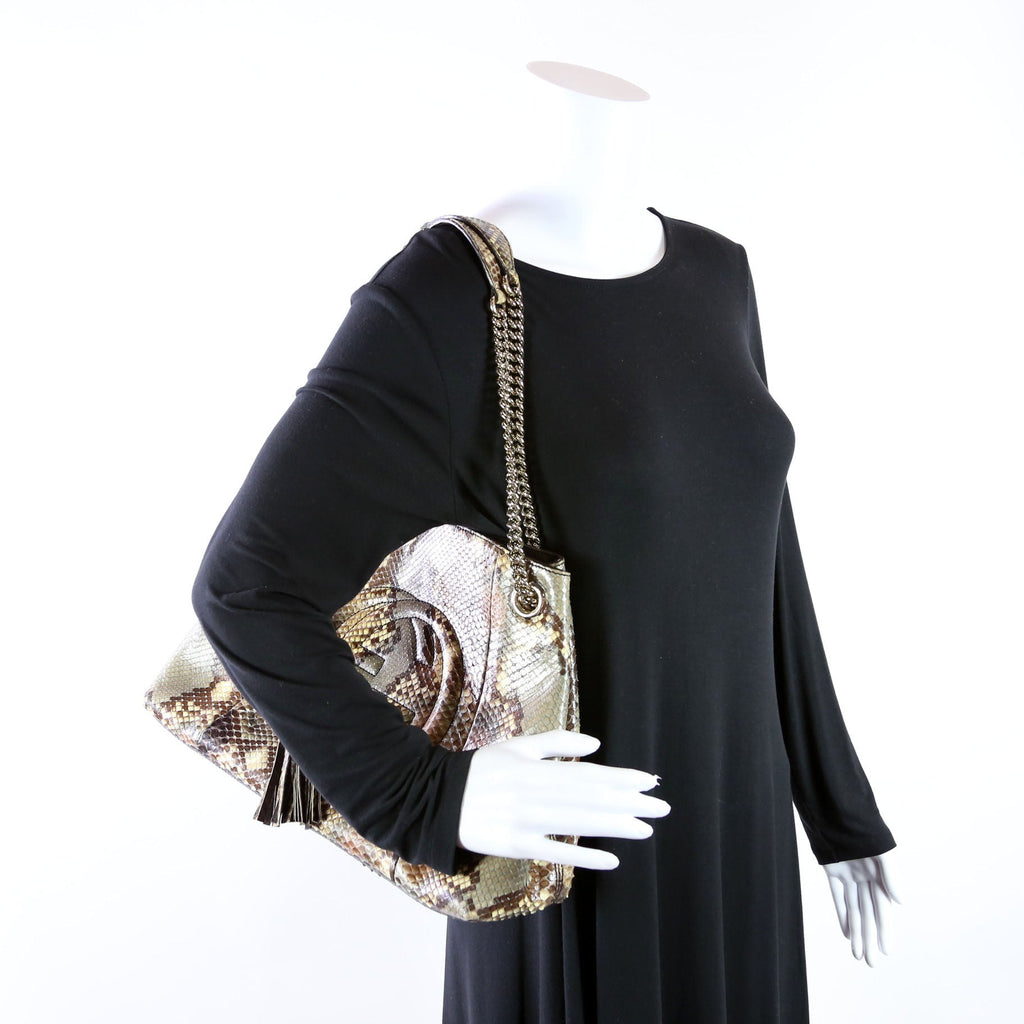 Soho Python Shoulder Medium