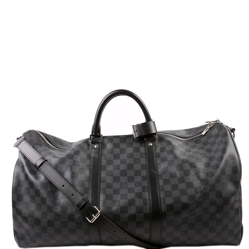 Keepall 55 Damier Graphite Bandouliere