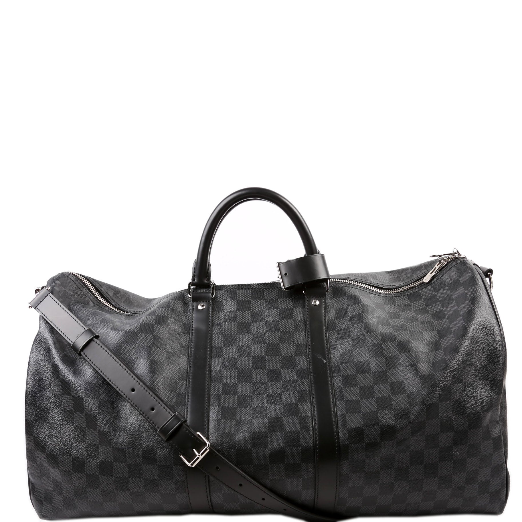Keepall 55 Damier Graphite Bandouliere