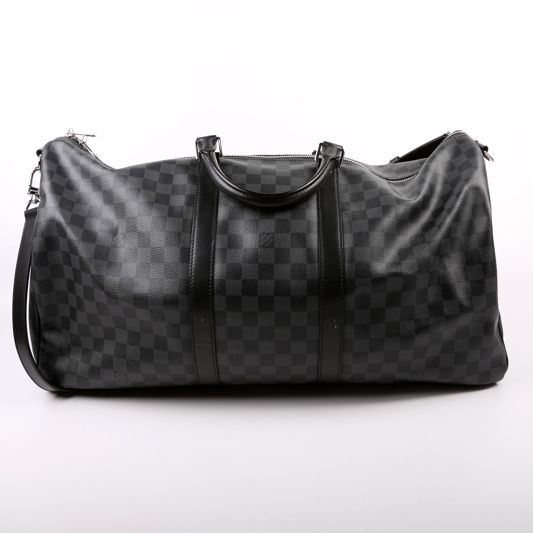 Keepall 55 Damier Graphite Bandouliere