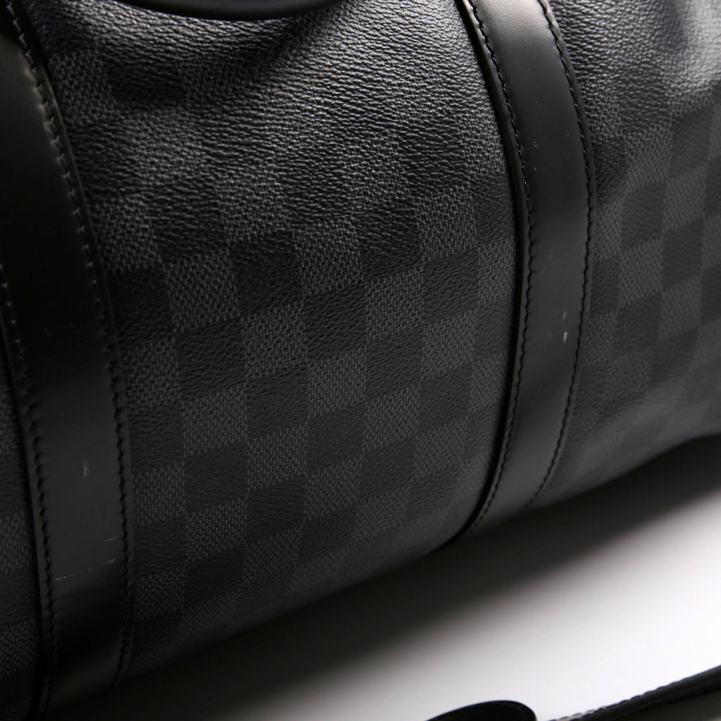 Keepall 55 Damier Graphite Bandouliere