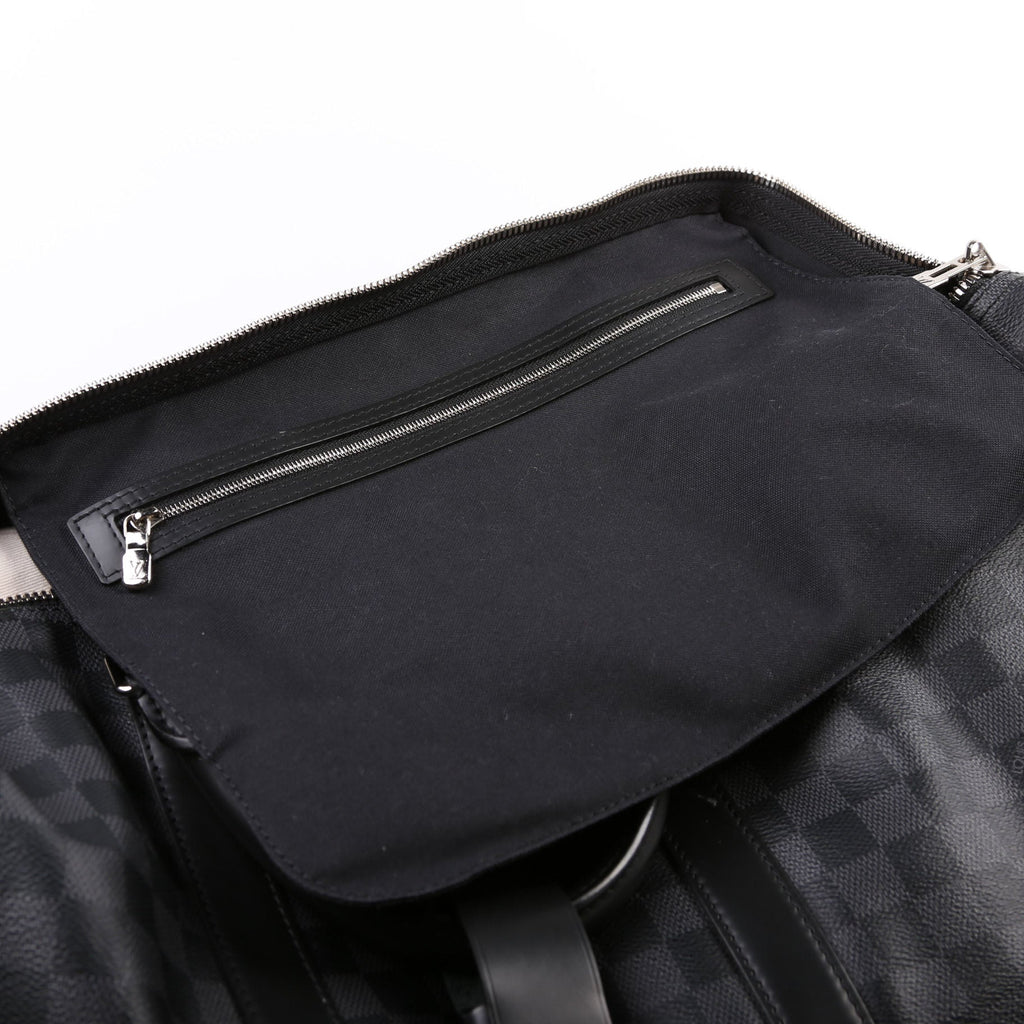 Keepall 55 Damier Graphite Bandouliere