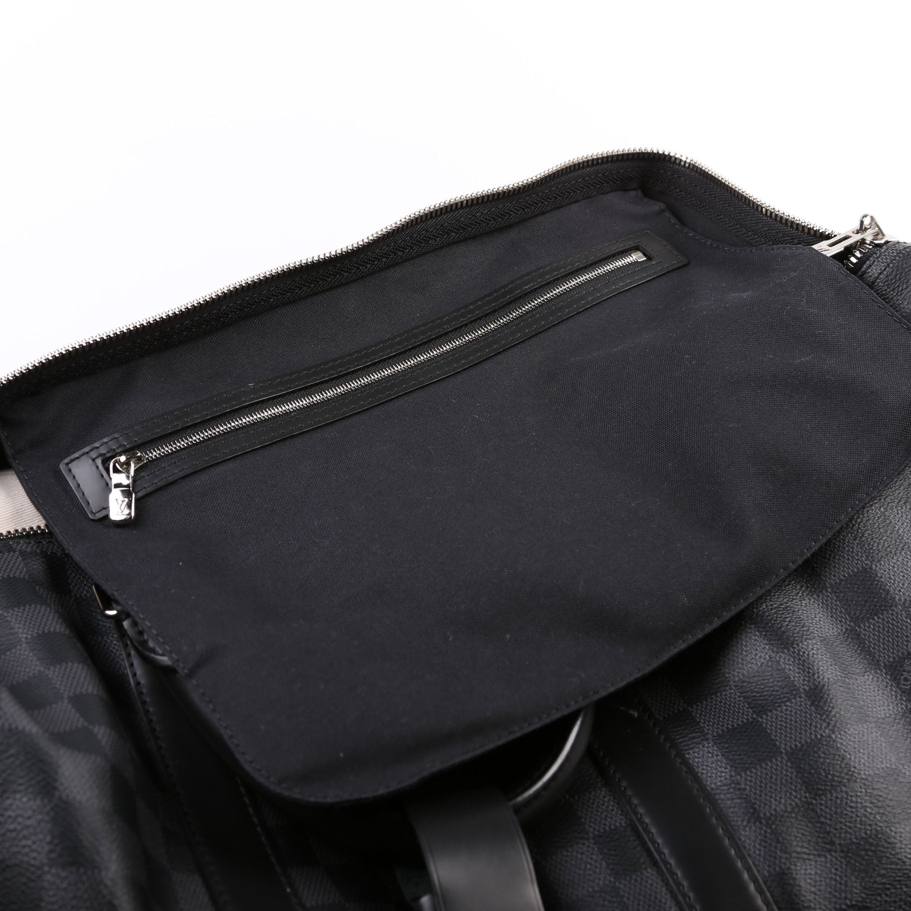 Keepall 55 Damier Graphite Bandouliere