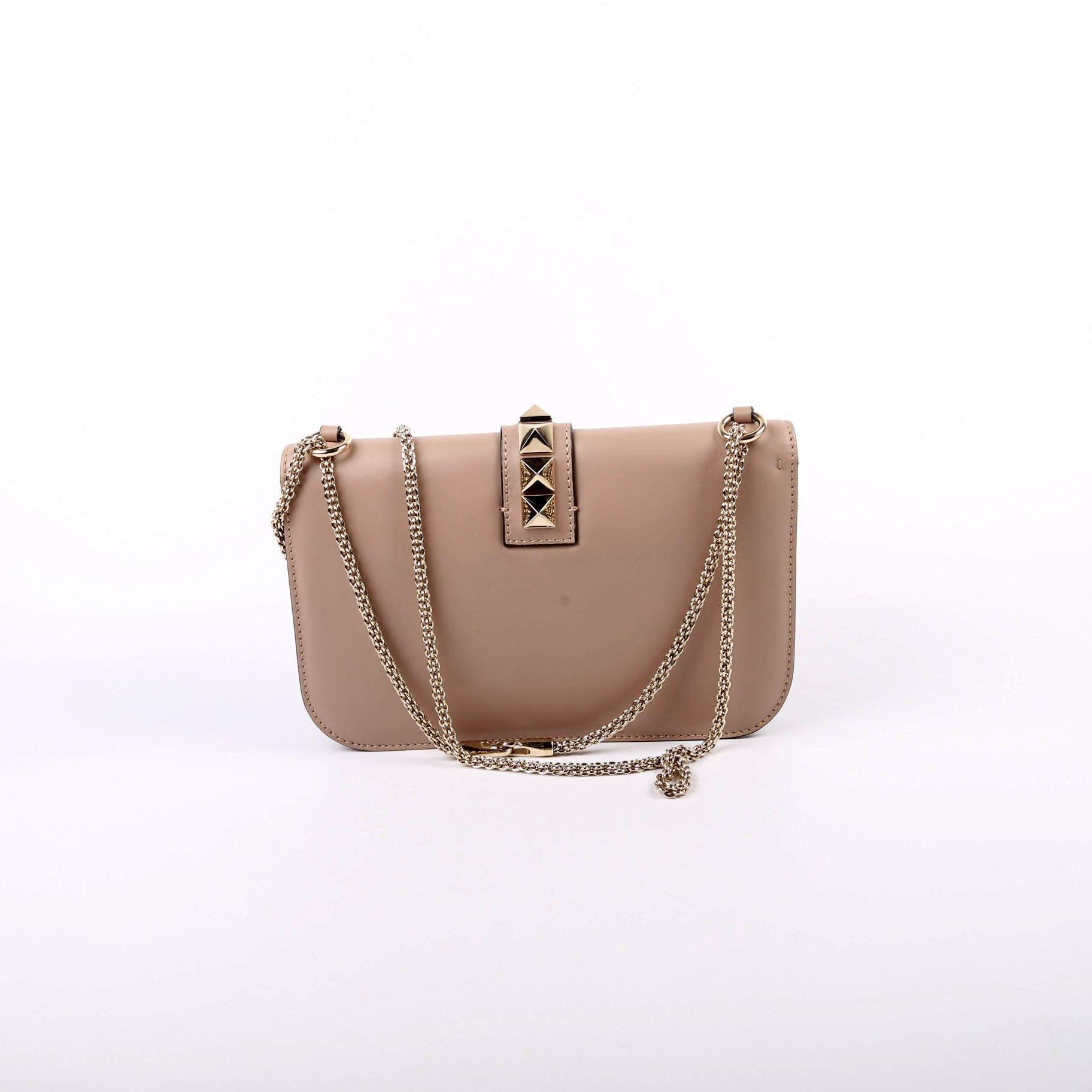 Rockstud Glam Lock Medium Taupe