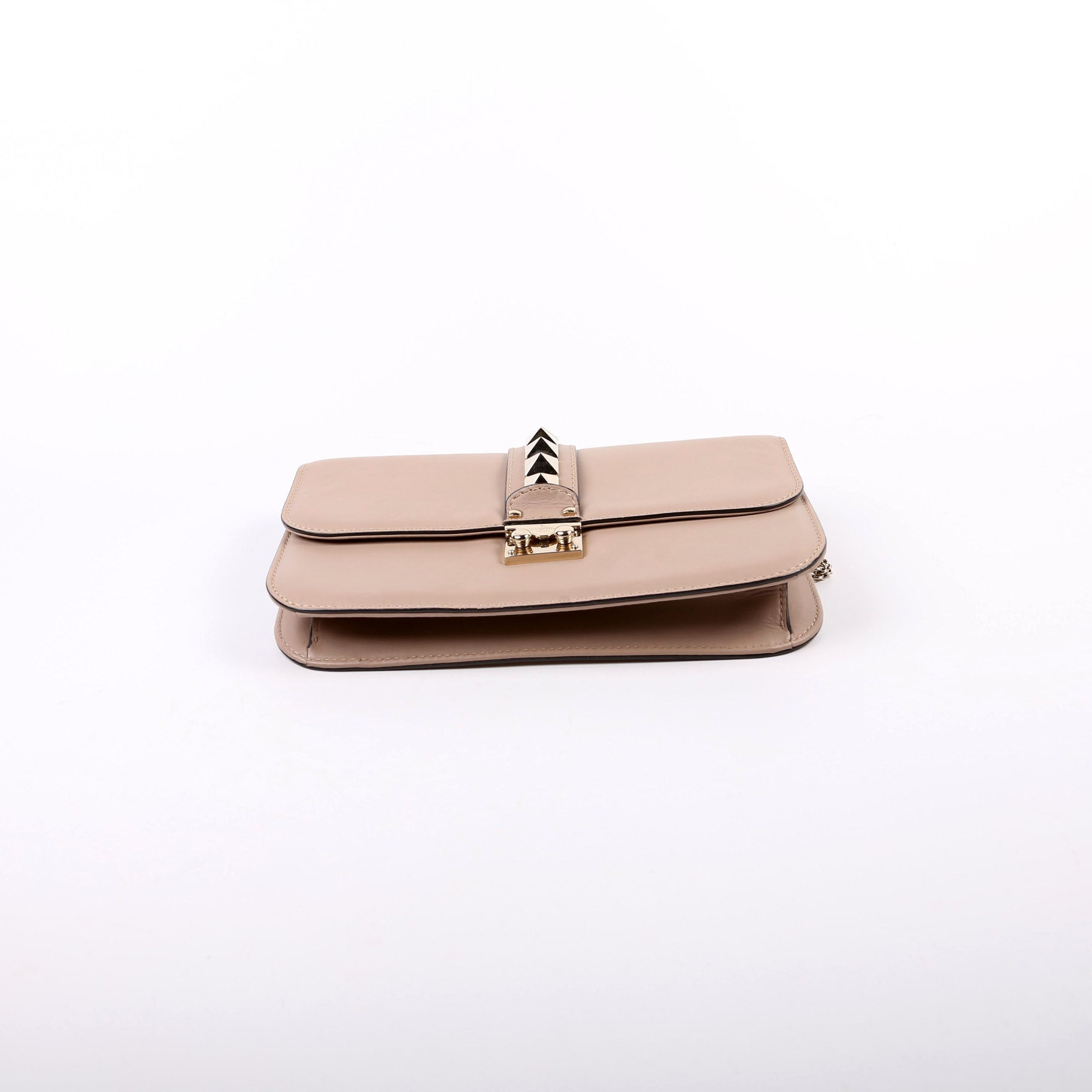 Rockstud Glam Lock Medium Taupe