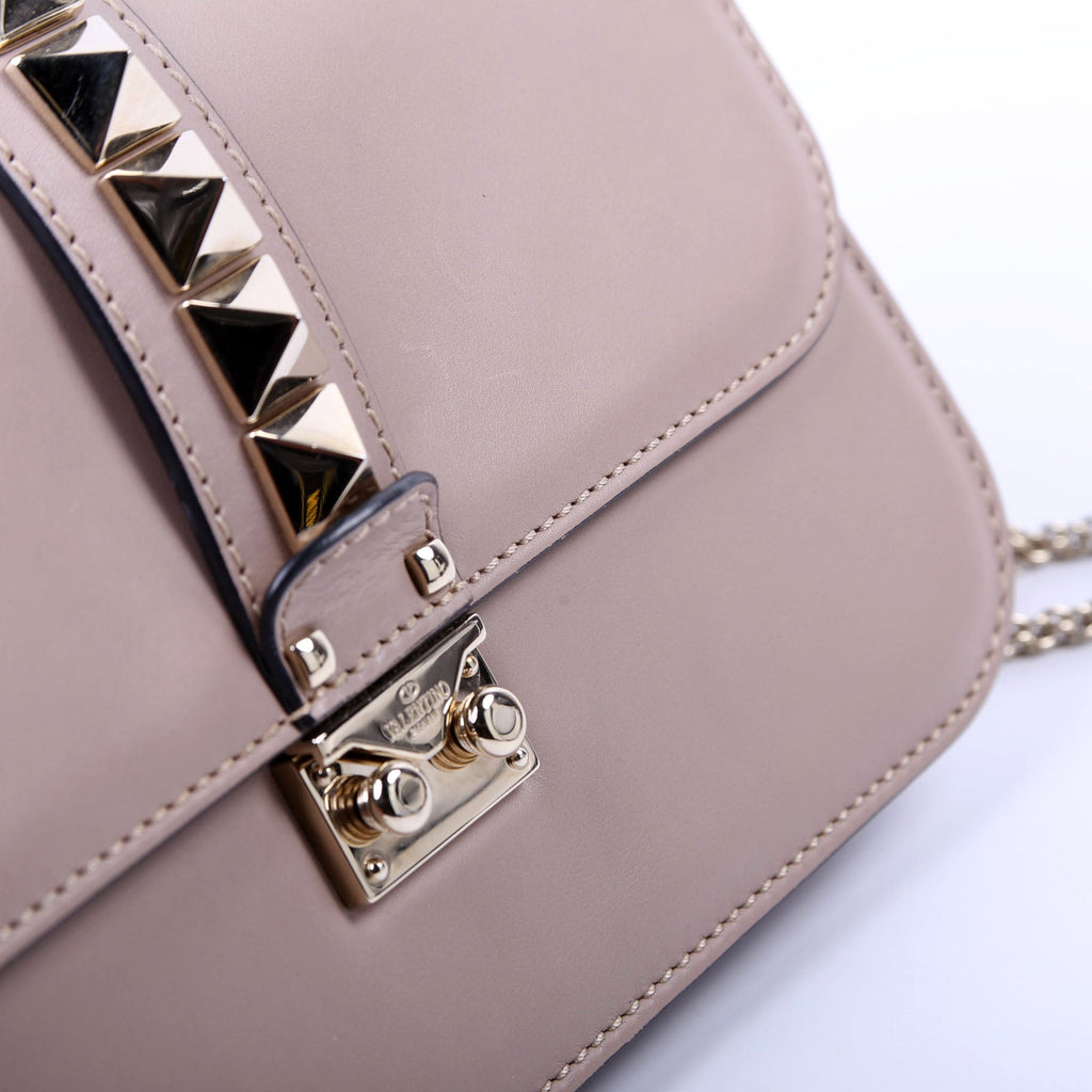 Rockstud Glam Lock Medium Taupe