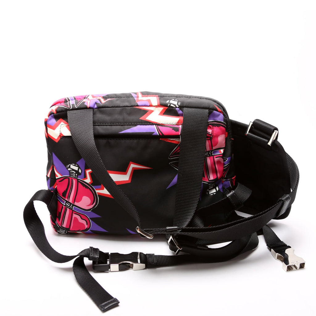 Prada 2VL014 Tessuto Heart Frankenstein