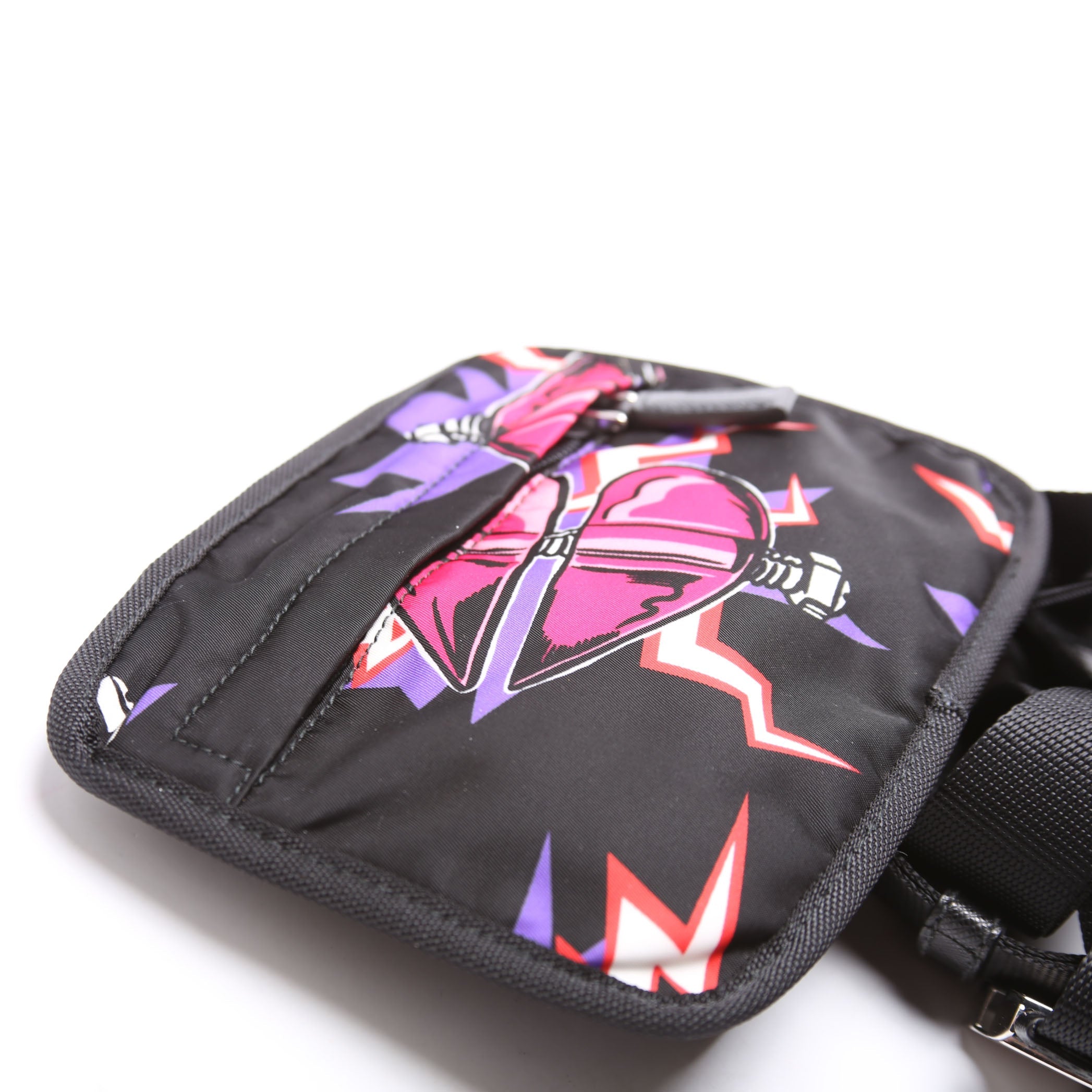 Prada 2VL014 Tessuto Heart Frankenstein
