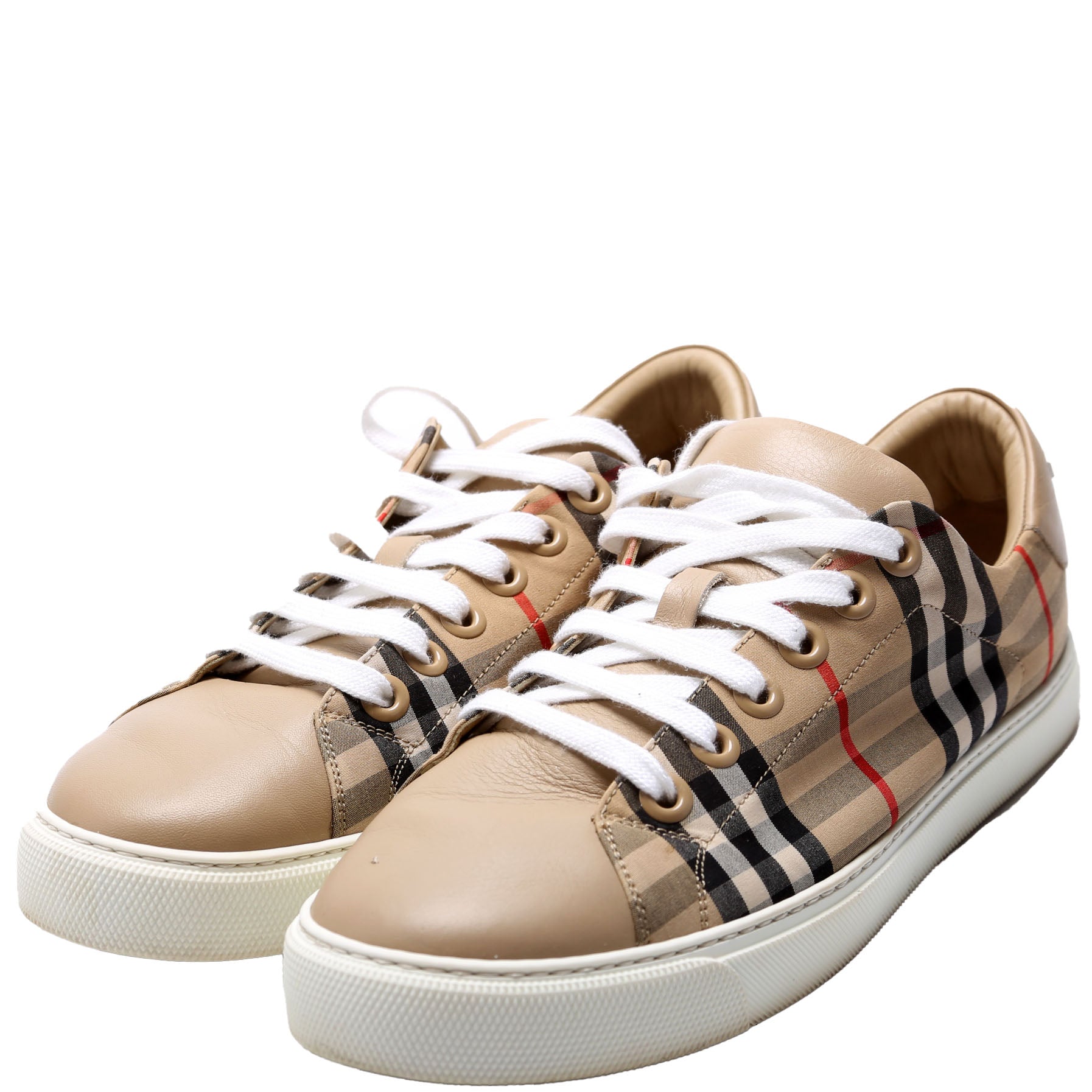 New Albridge Check Sneakers Size 39