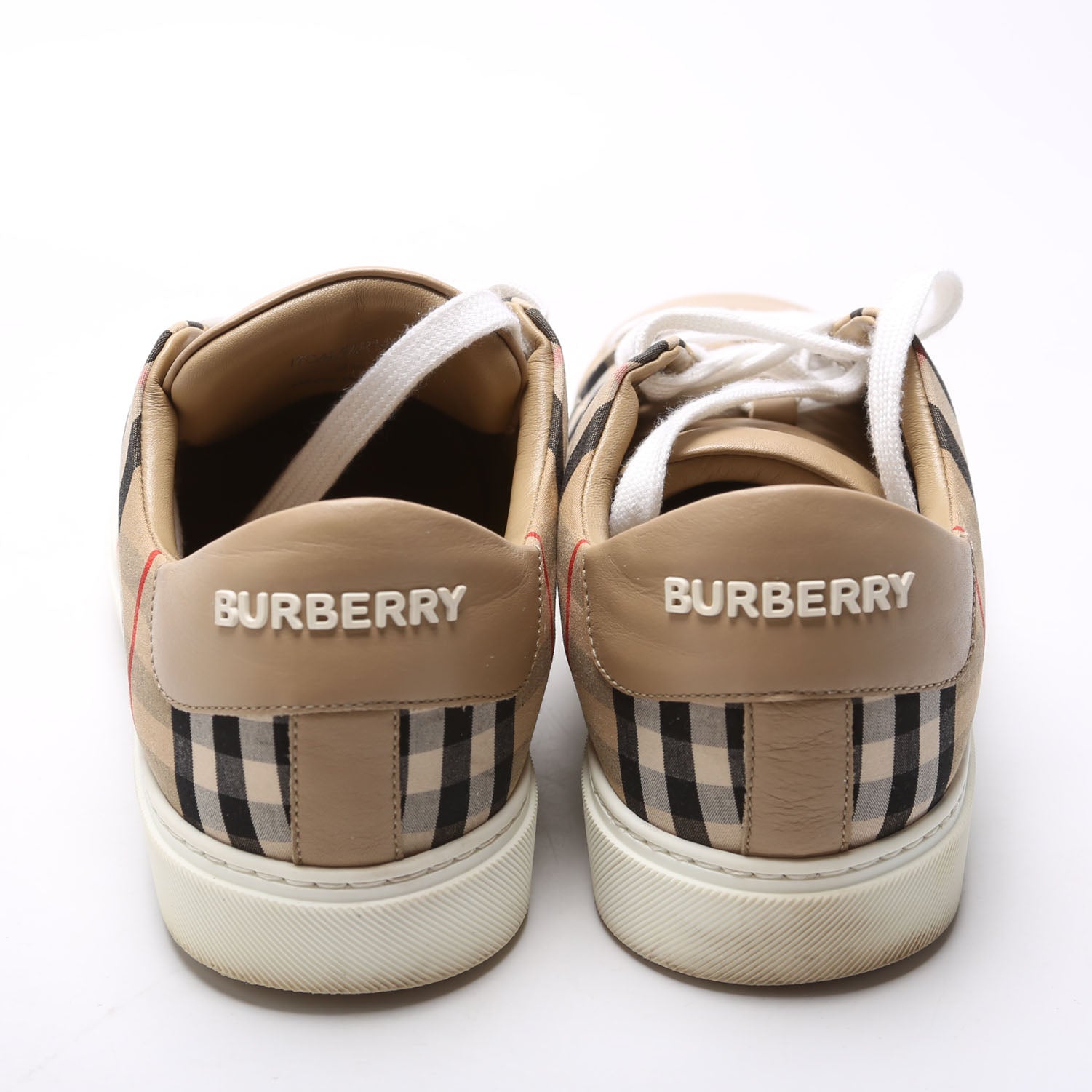 New Albridge Check Sneakers Size 39