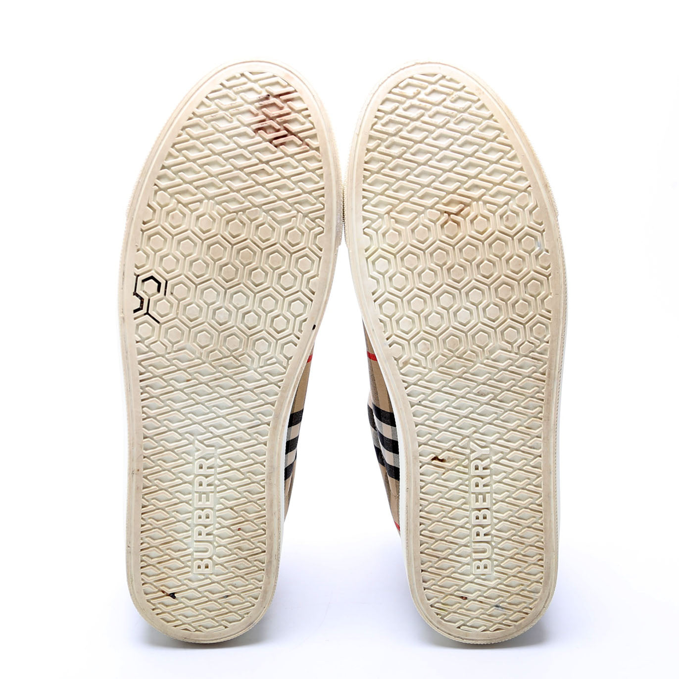 New Albridge Check Sneakers Size 39