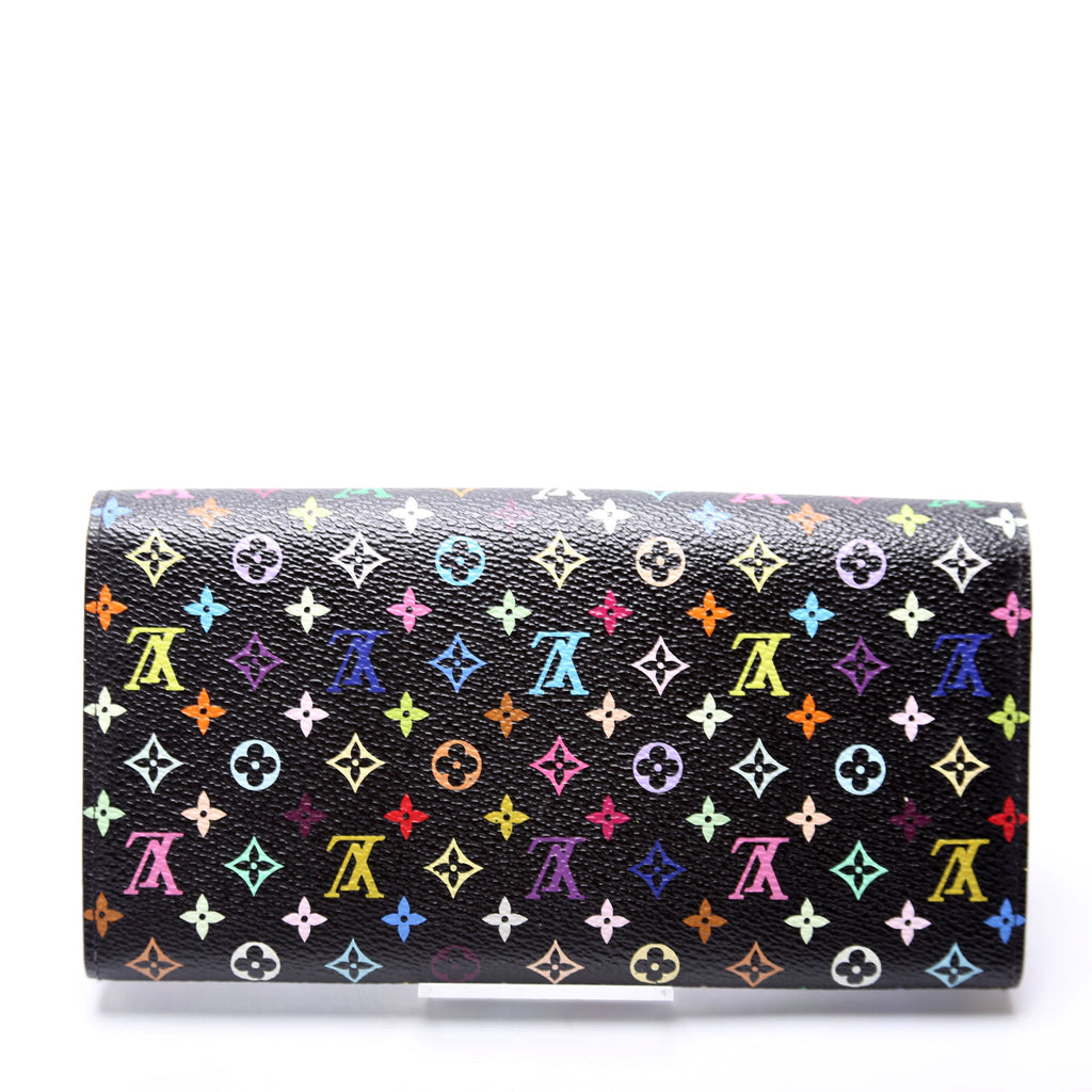 Sarah Wallet Multicolor Black