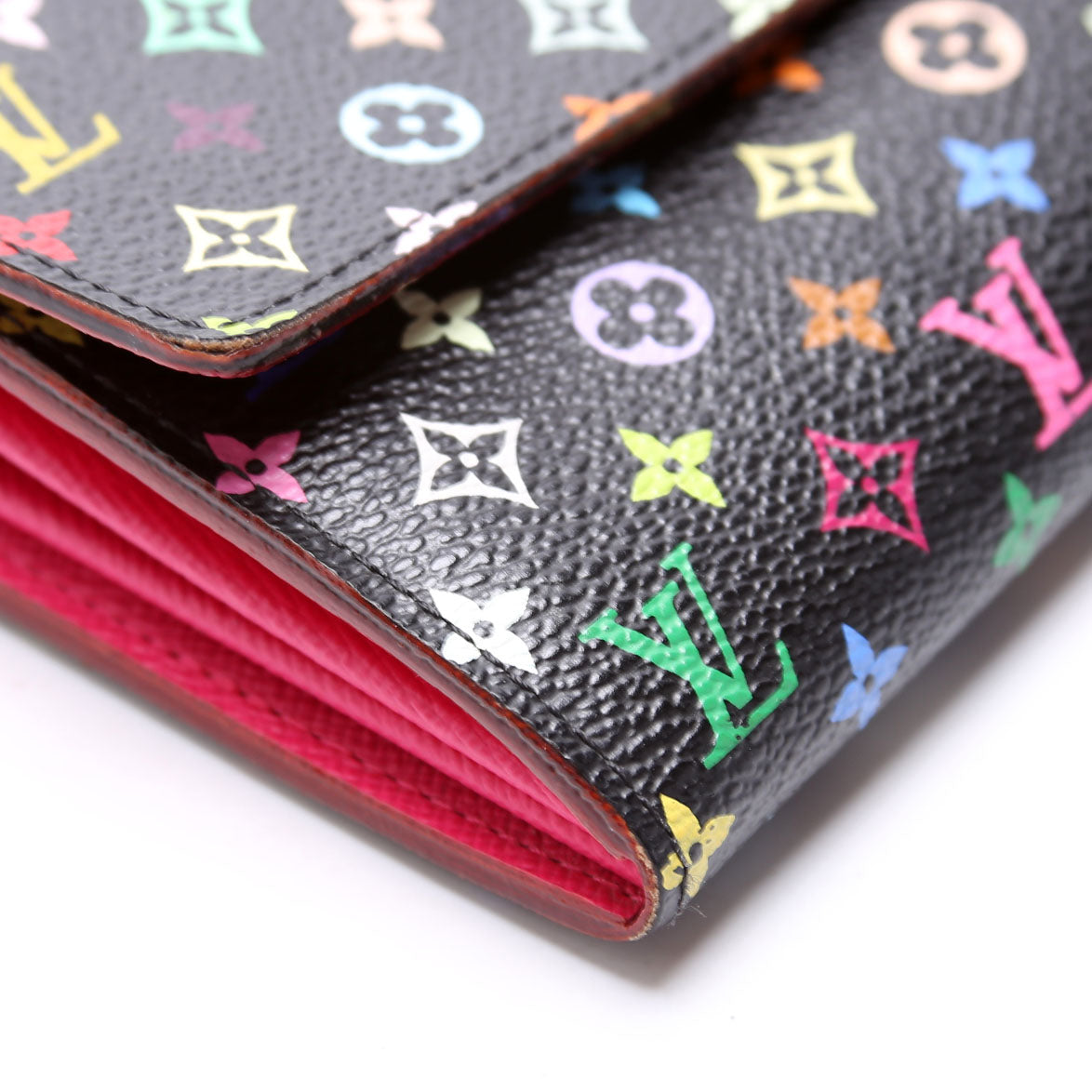 Sarah Wallet Multicolor Black