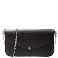 Pochette Felicie Epi Black