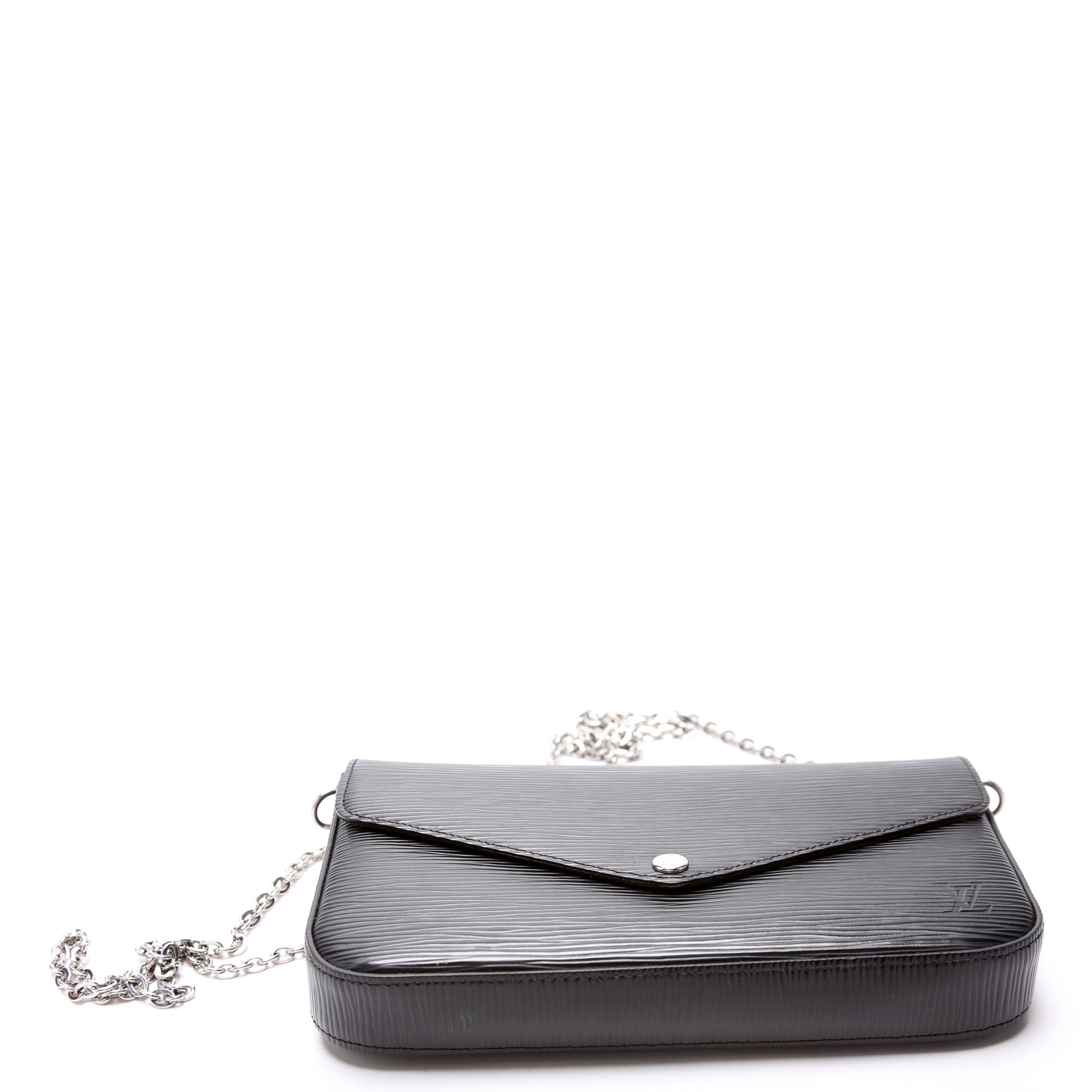 Pochette Felicie Epi Black
