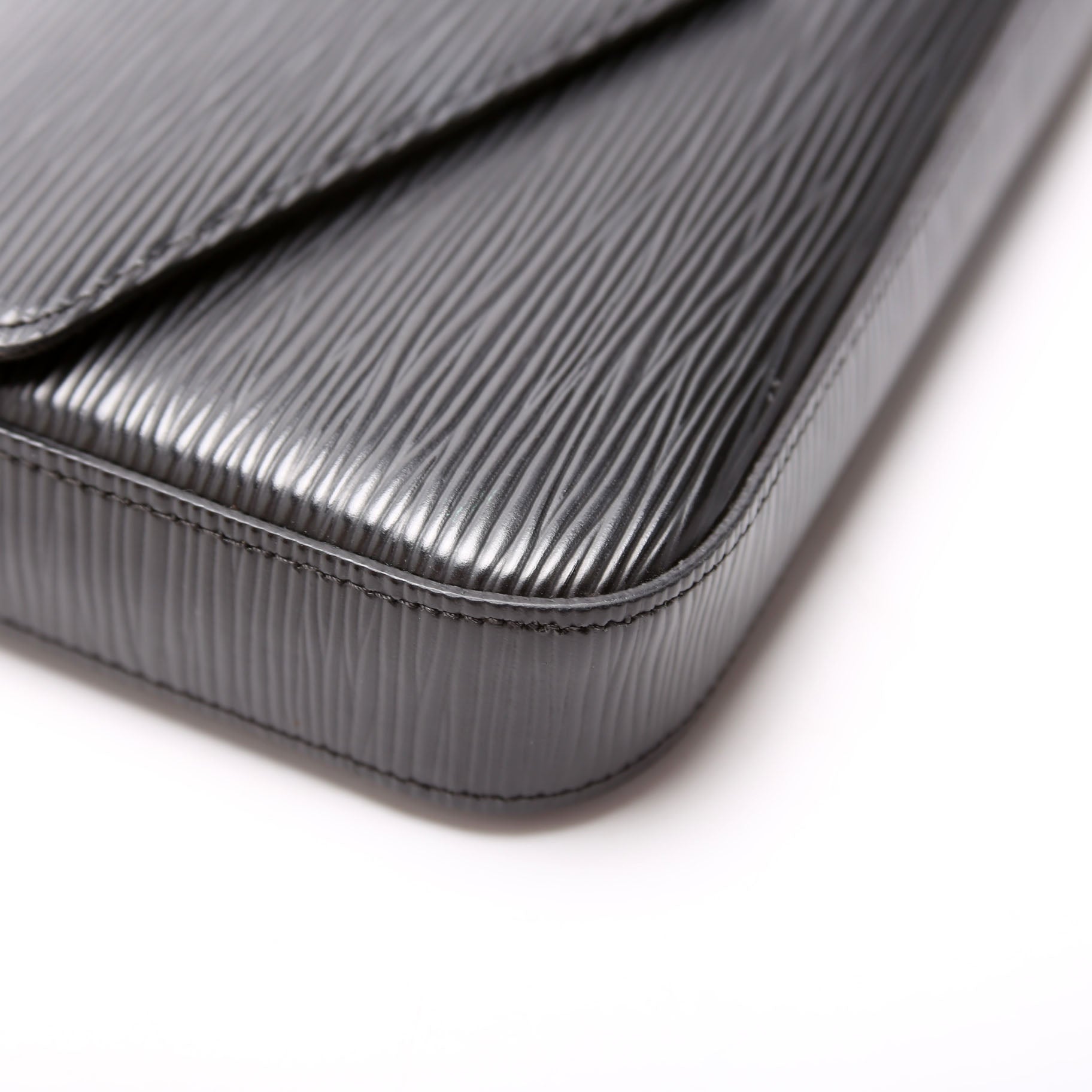 Pochette Felicie Epi Black