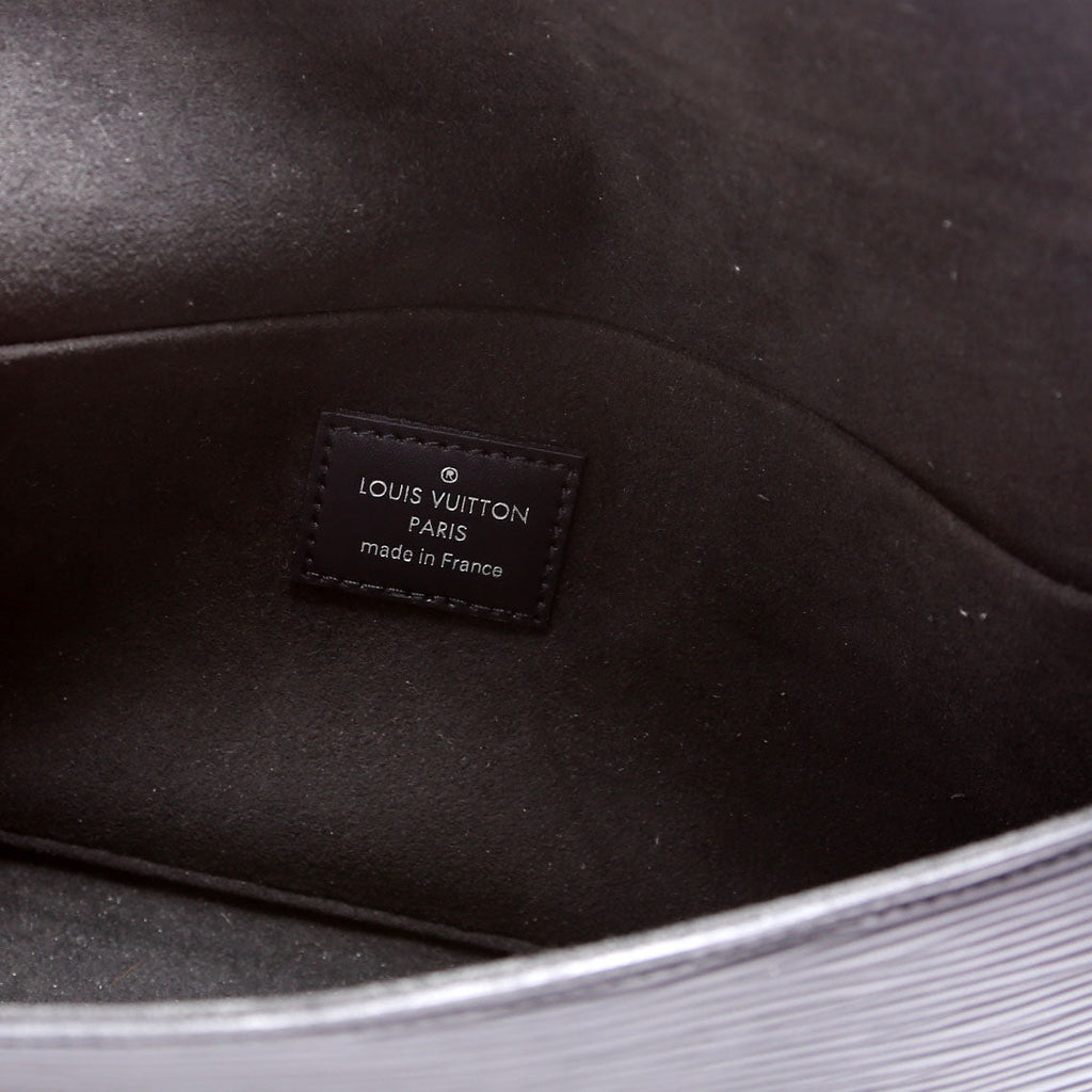 Pochette Felicie Epi Black