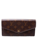 Sarah Wallet Monogram Newer