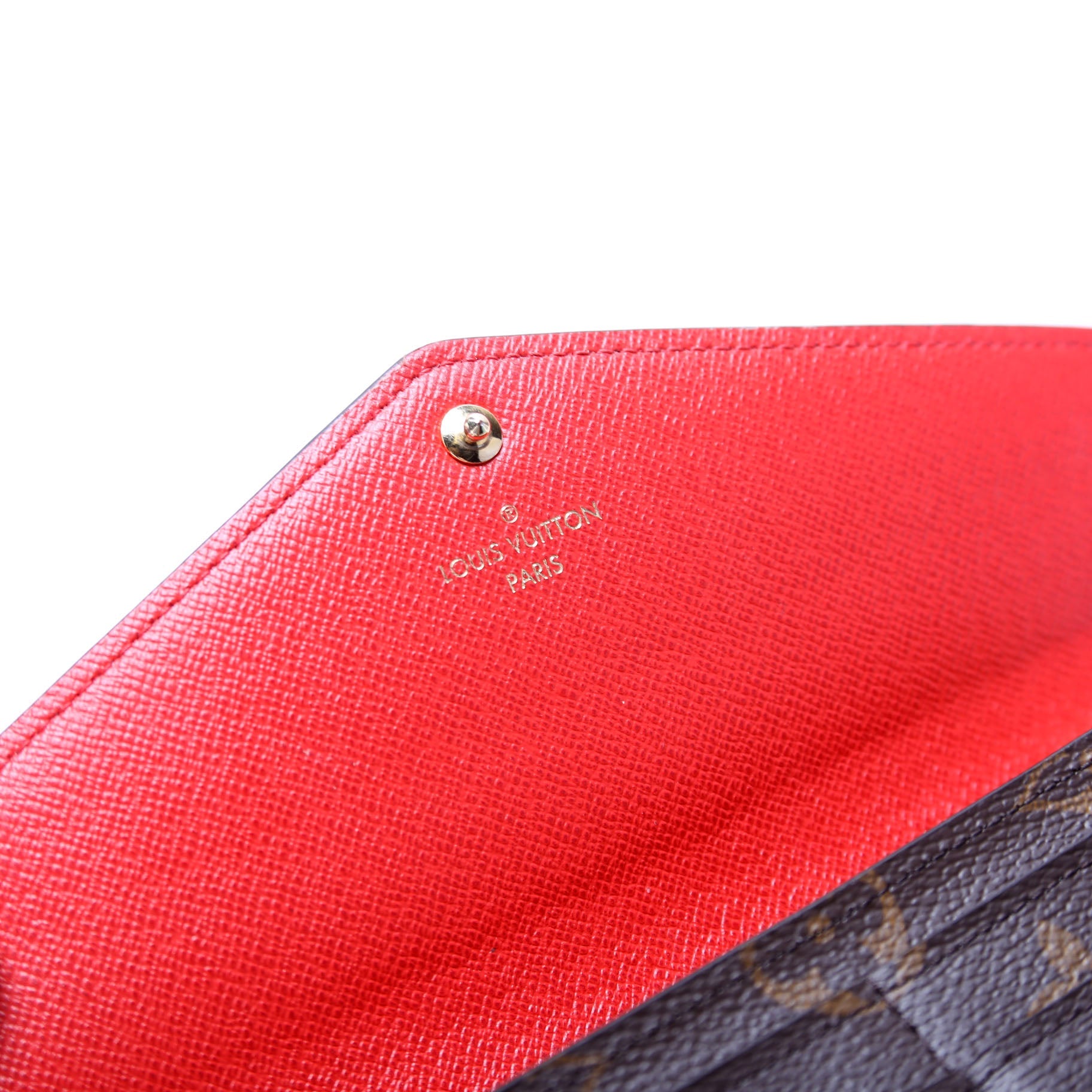 Sarah Wallet Monogram Newer