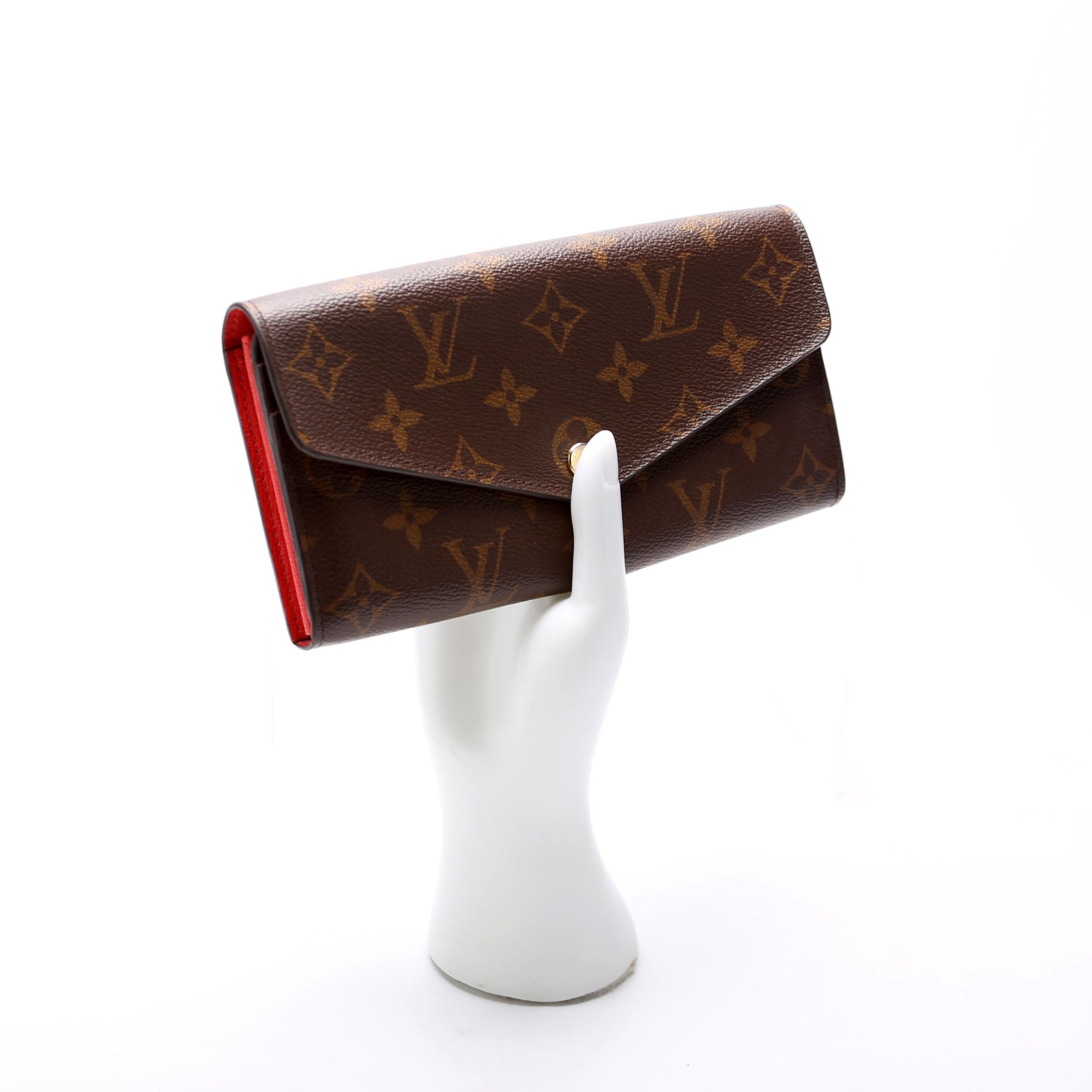 Sarah Wallet Monogram Newer
