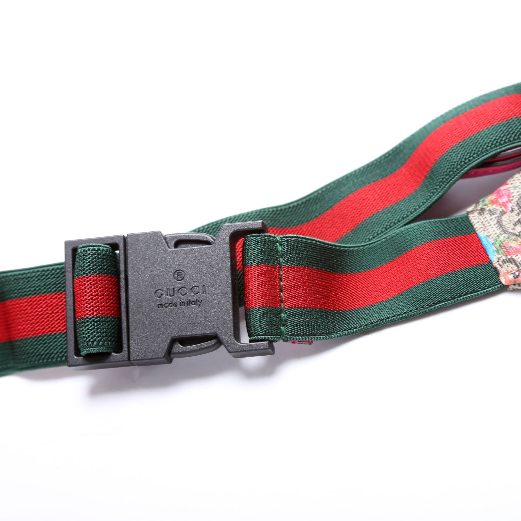 Gucci 502095 Kids Fawn and Flowers Belt Bag