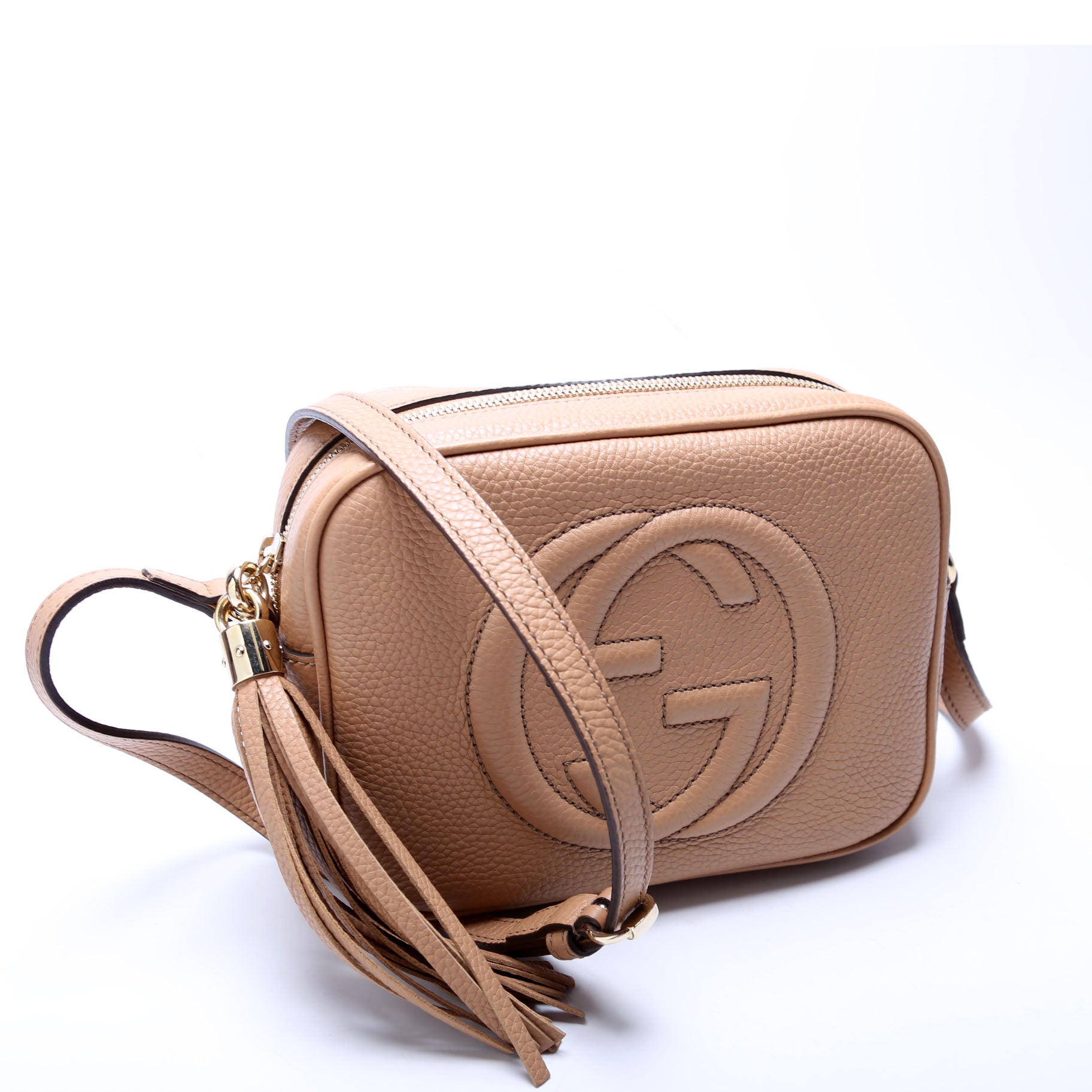 308364 Soho Disco Crossbody Tan