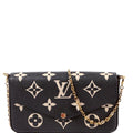 Pochette Felicie Bicolor Empreinte
