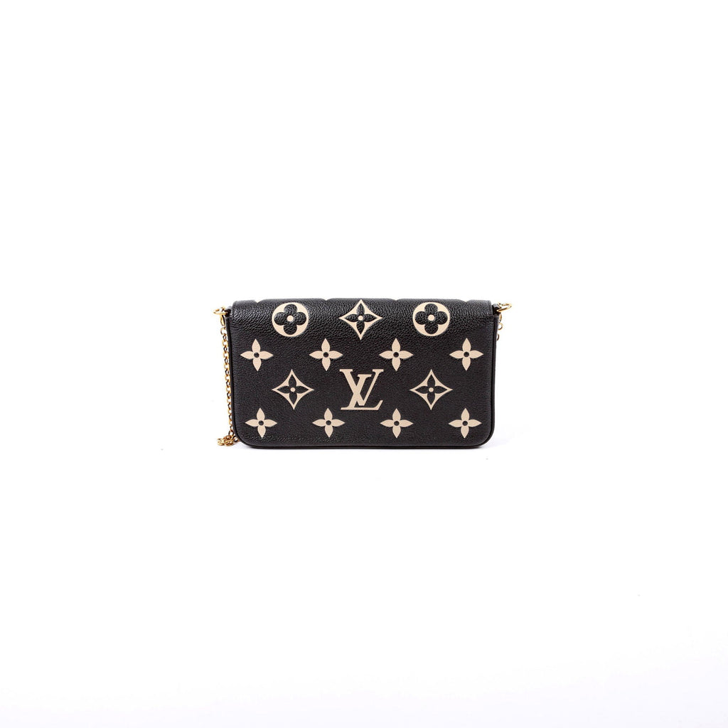 Pochette Felicie Bicolor Empreinte