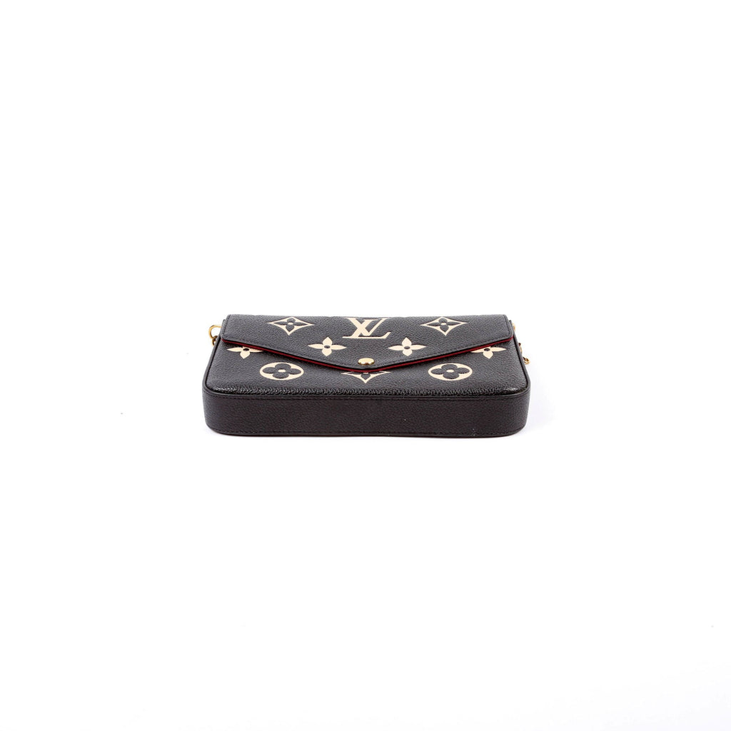 Pochette Felicie Bicolor Empreinte