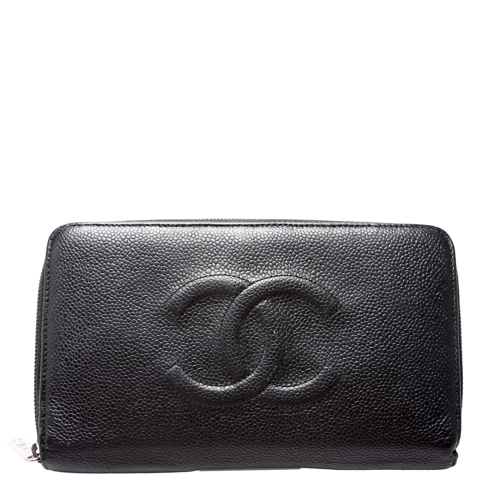 Timeless CC Zip Around Organizer Wallet 17M Black