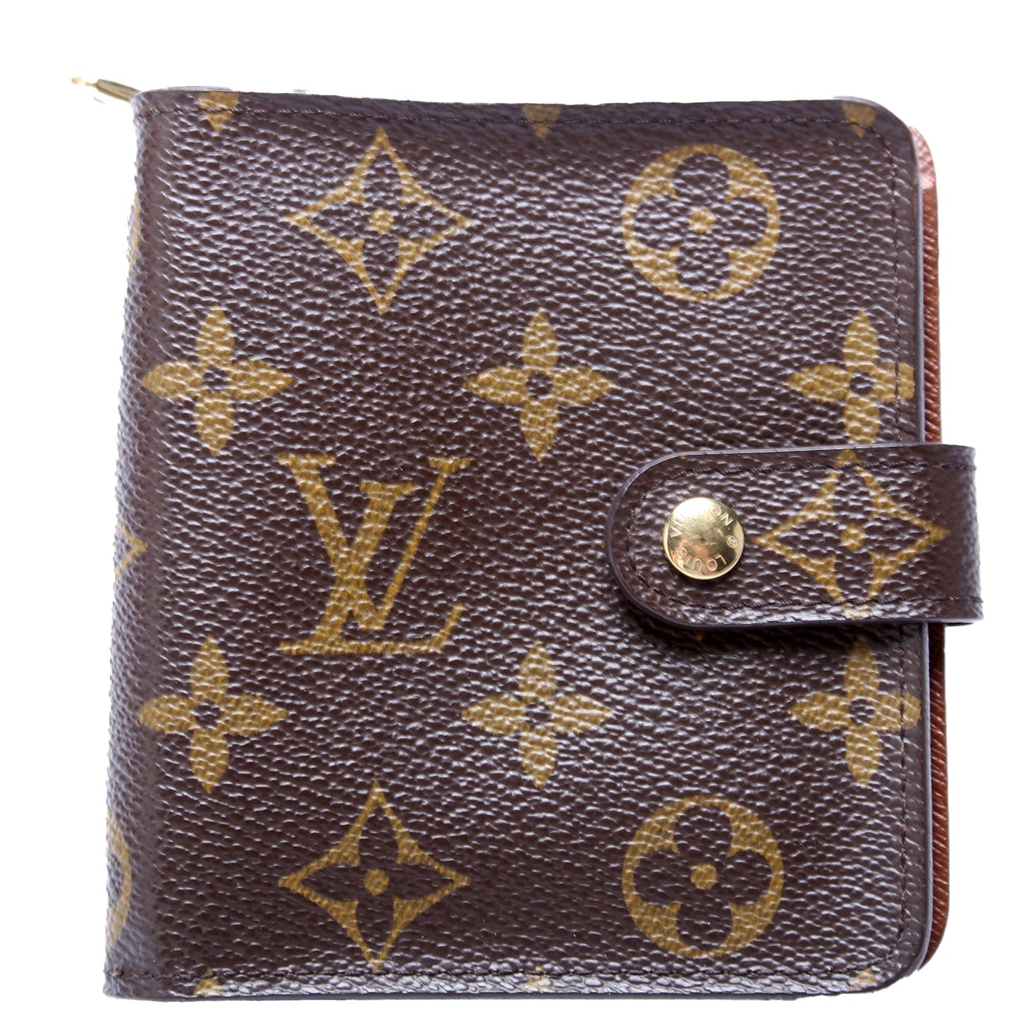 Compact Zippe Wallet Monogram