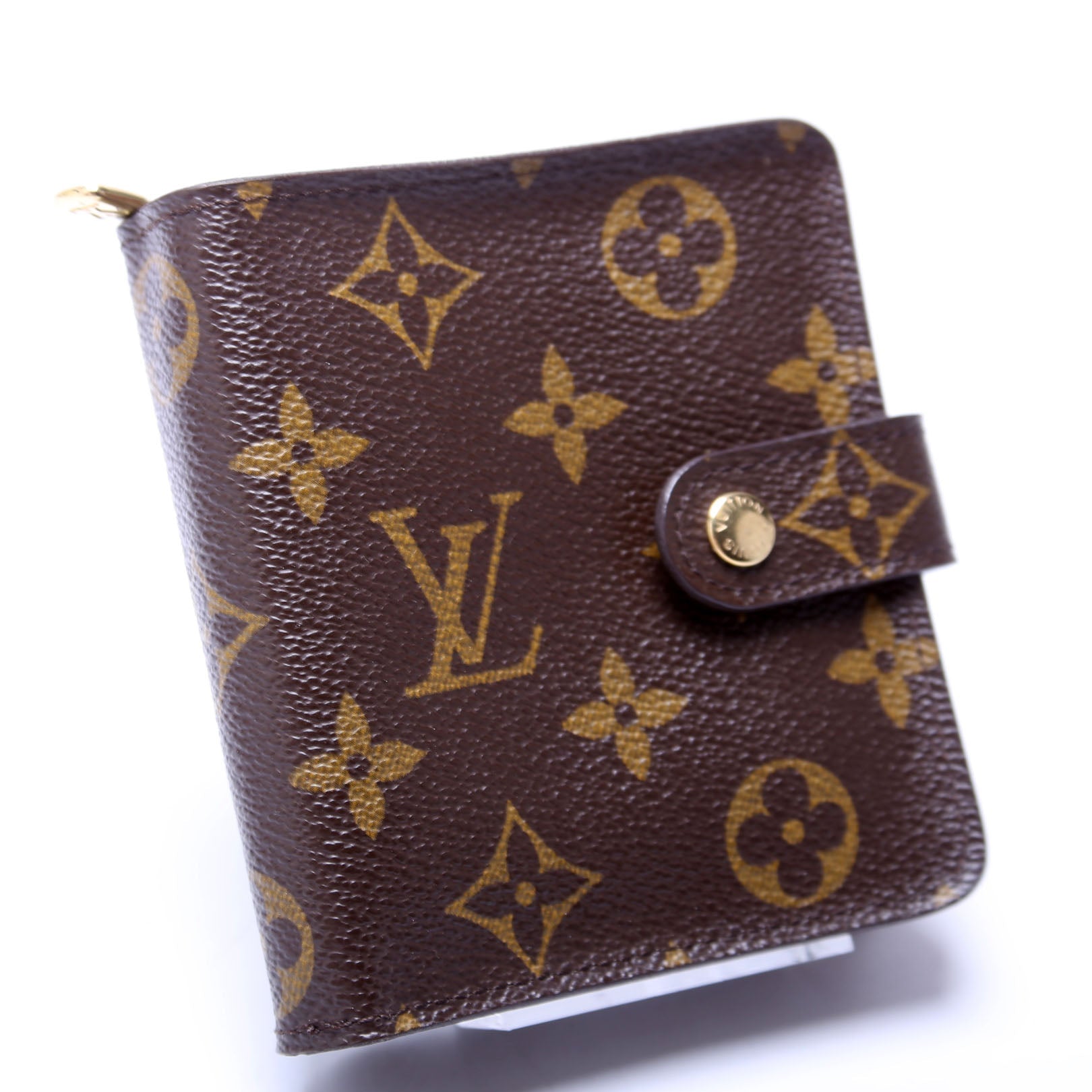 Compact Zippe Wallet Monogram