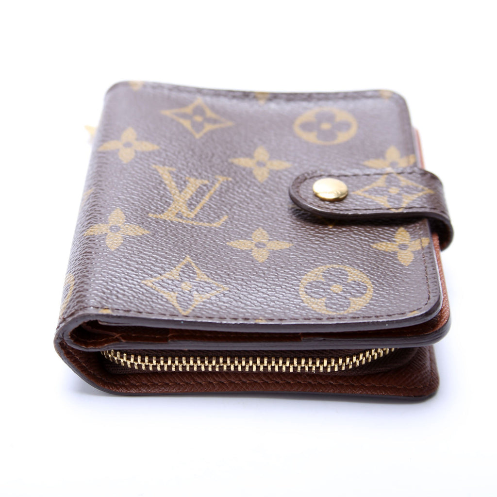 Compact Zippe Wallet Monogram