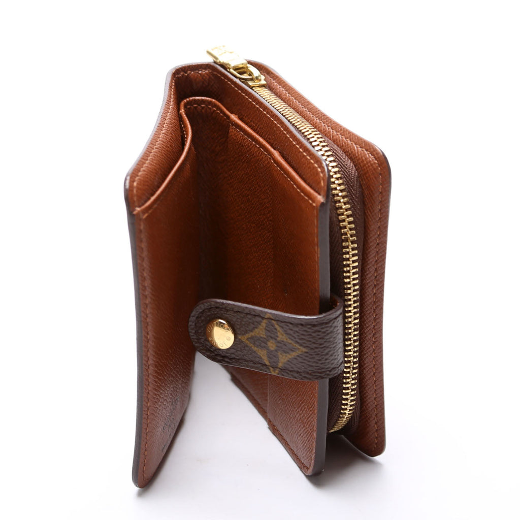 Compact Zippe Wallet Monogram