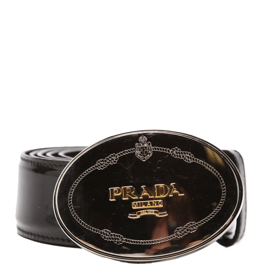 Vintage Patent Belt Size 90/36 Black